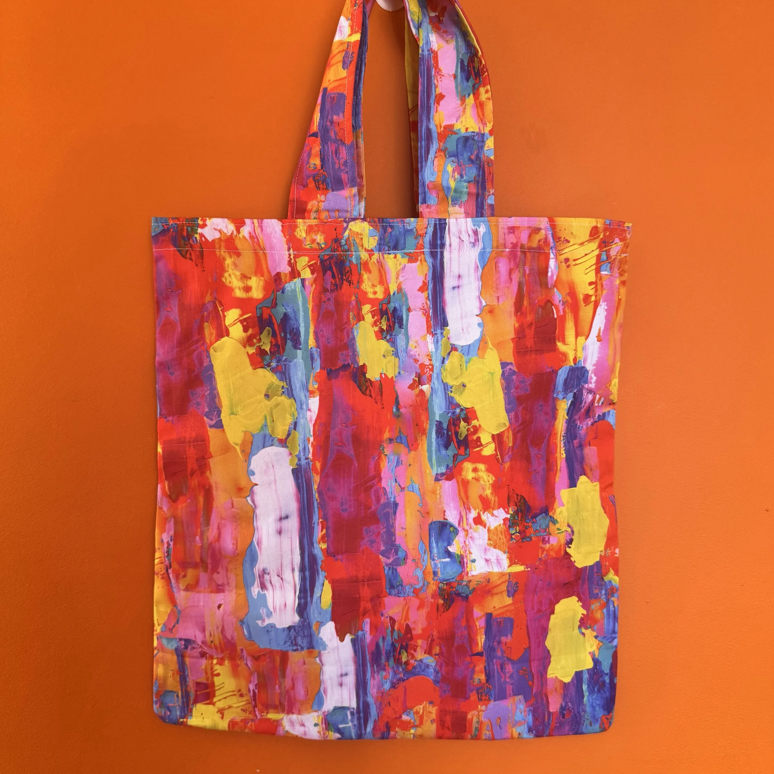 Rainbow Cotton Tote Bag