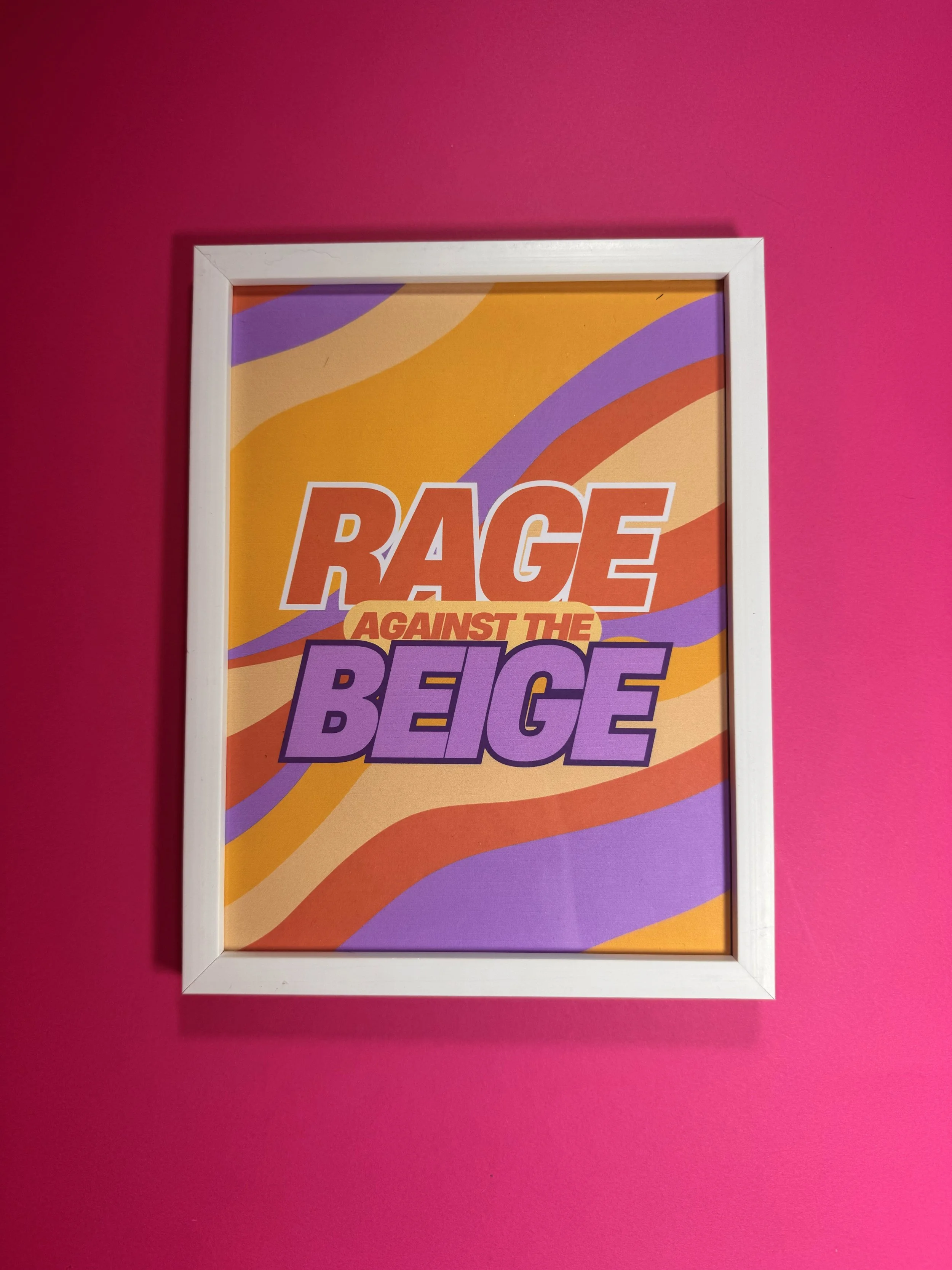 Rage Against The Beige - Sunflower Edition