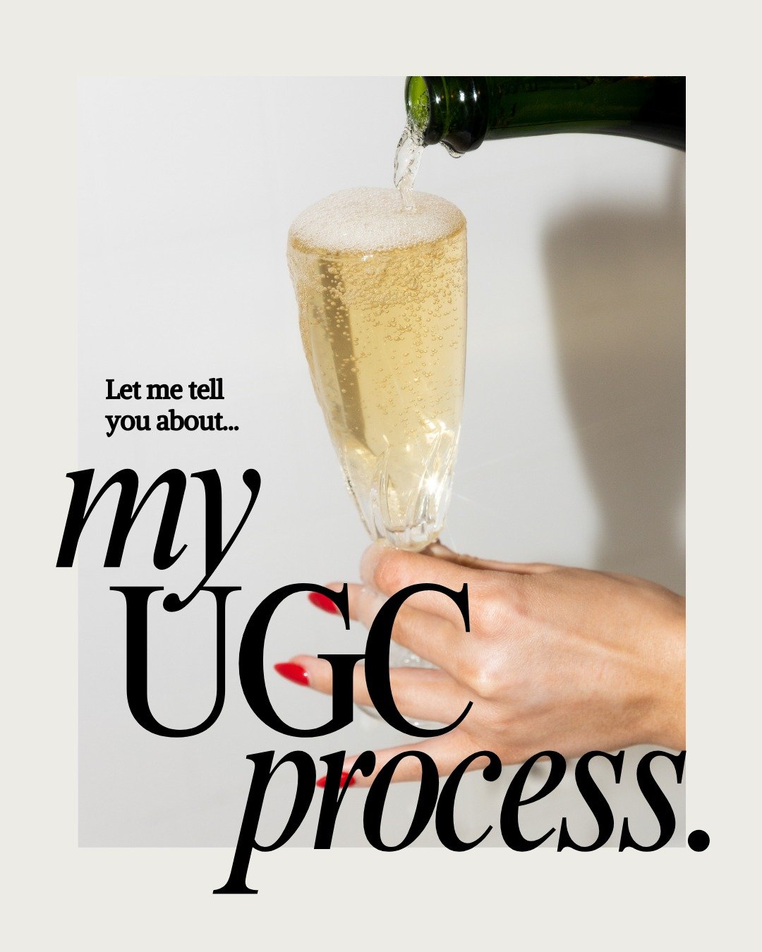 Here&rsquo;s my exact process for every UGC project, start to finish 👇🏻

✅ First, we get crystal clear on the campaign goals. I never jump into creating without understanding the purpose (same rule I use for my social media management clients).

✅ 