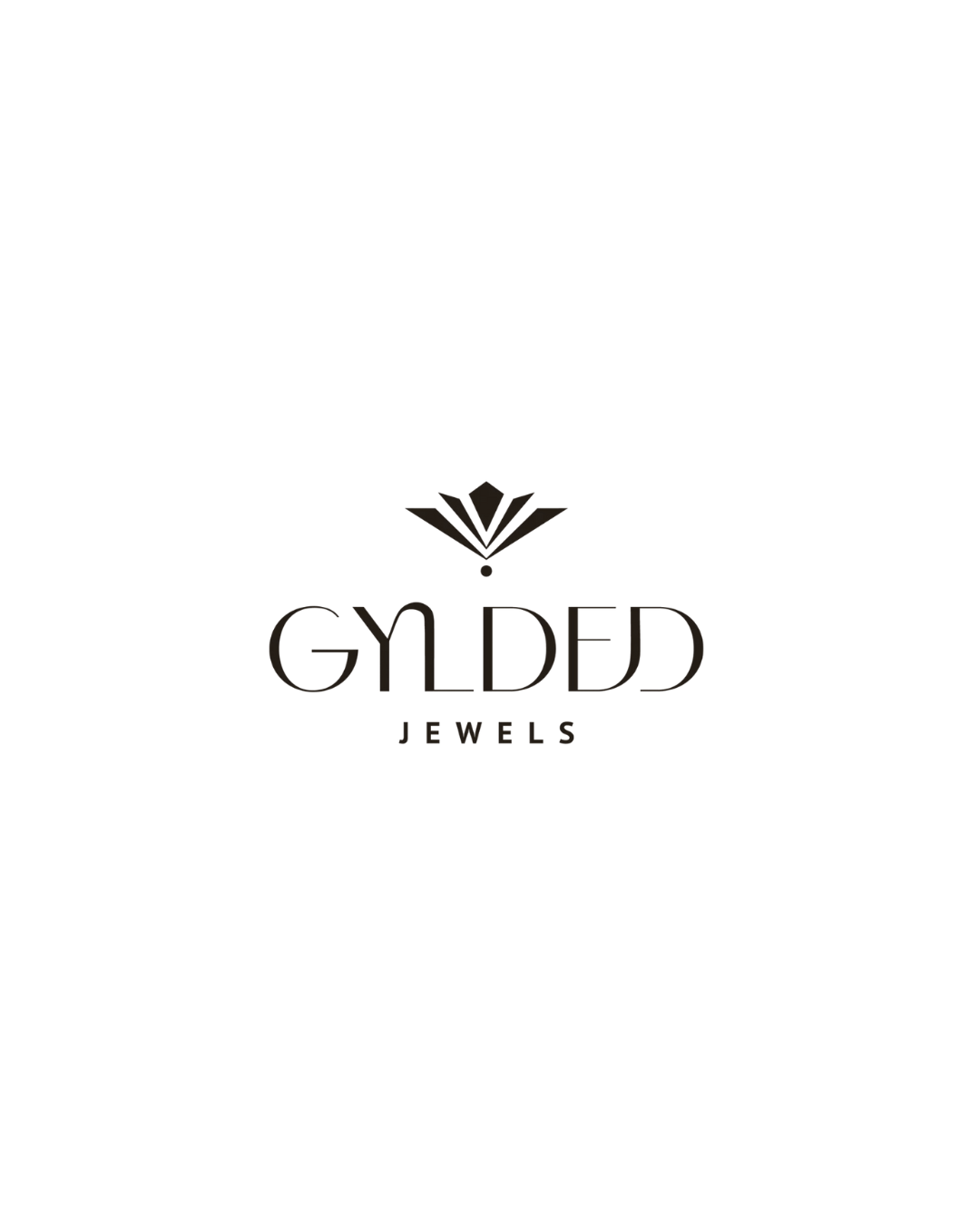 Logo for Gylded Jewels featuring an open book and stylized text