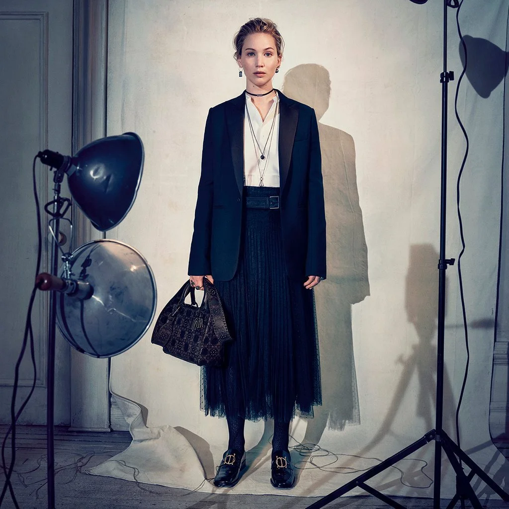 Jennifer Lawrence Stuns in Dior’s Pre-Fall 2018 Campaign by Brigitte Lacombe