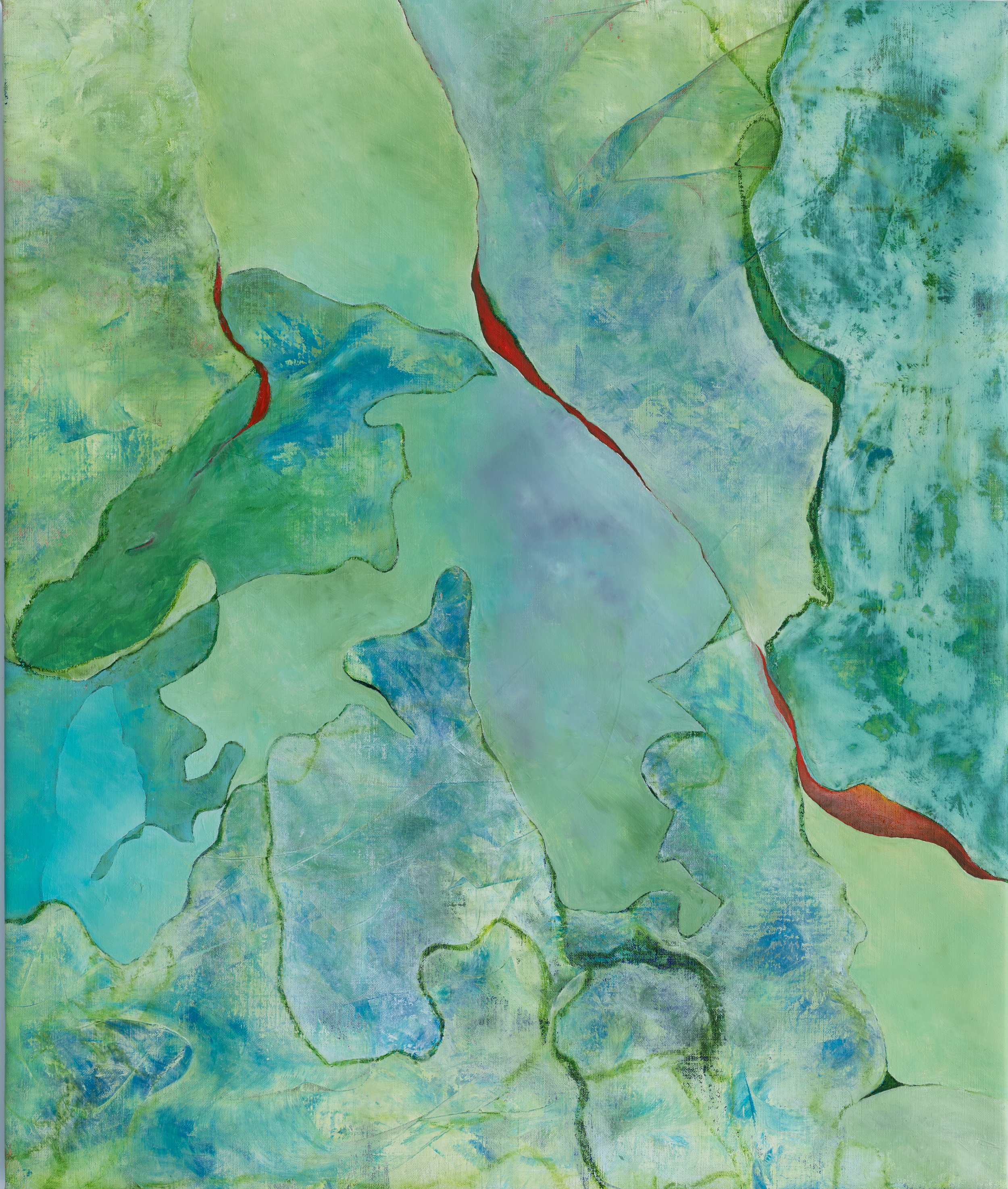 Fissure in the Armor | oil on linen | 38 x 32