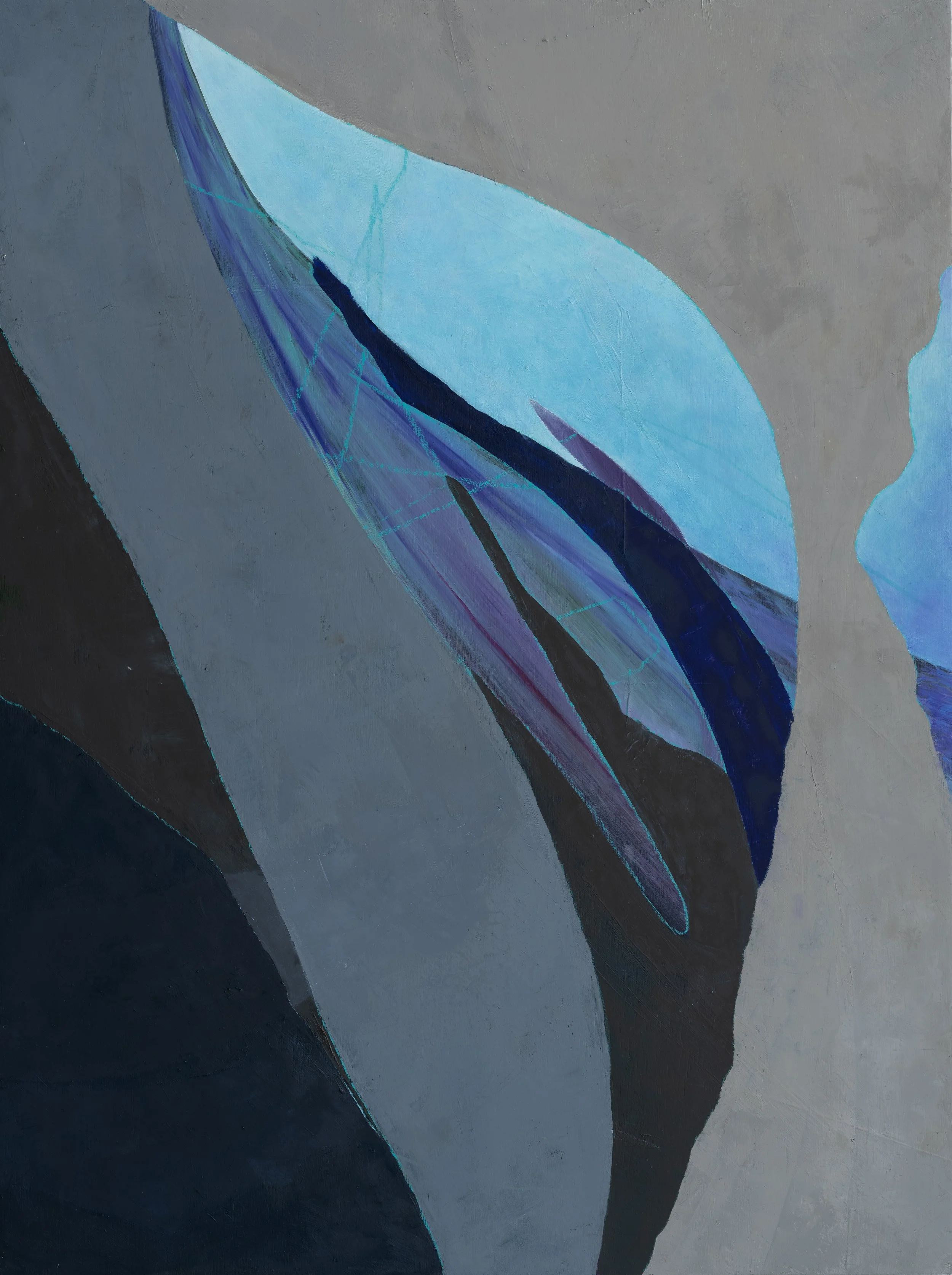 Dark Bridges Light | oil on panel | 30 x 24