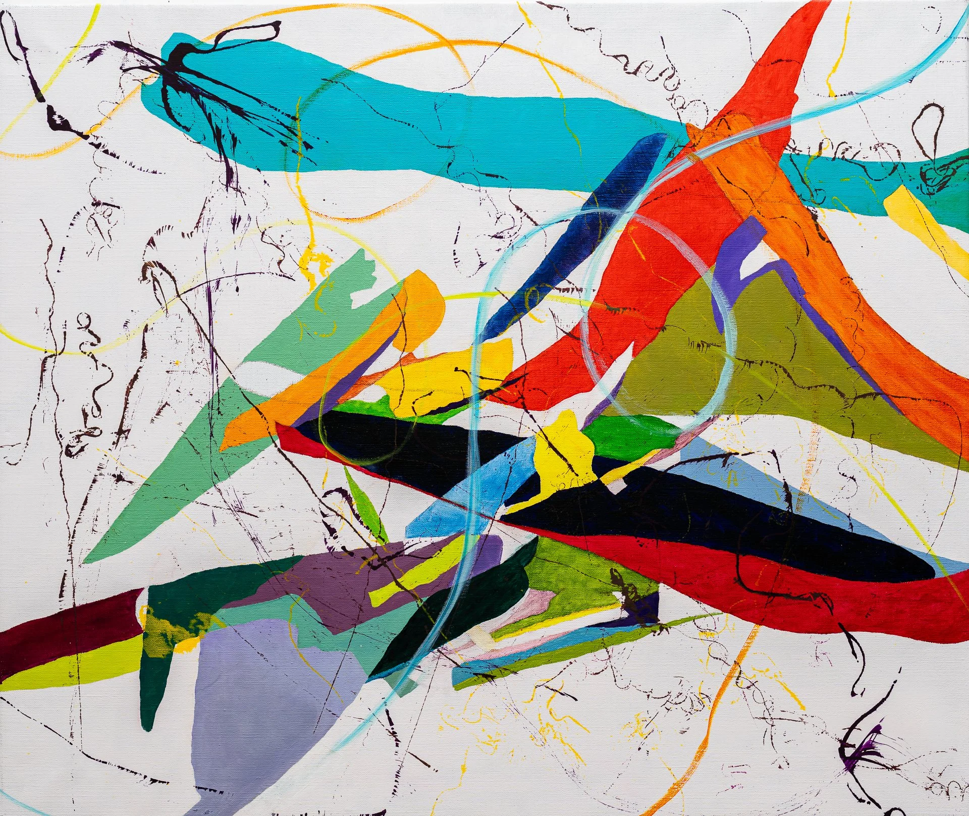 Letting Go of Reality | oil on linen | 38 x 32