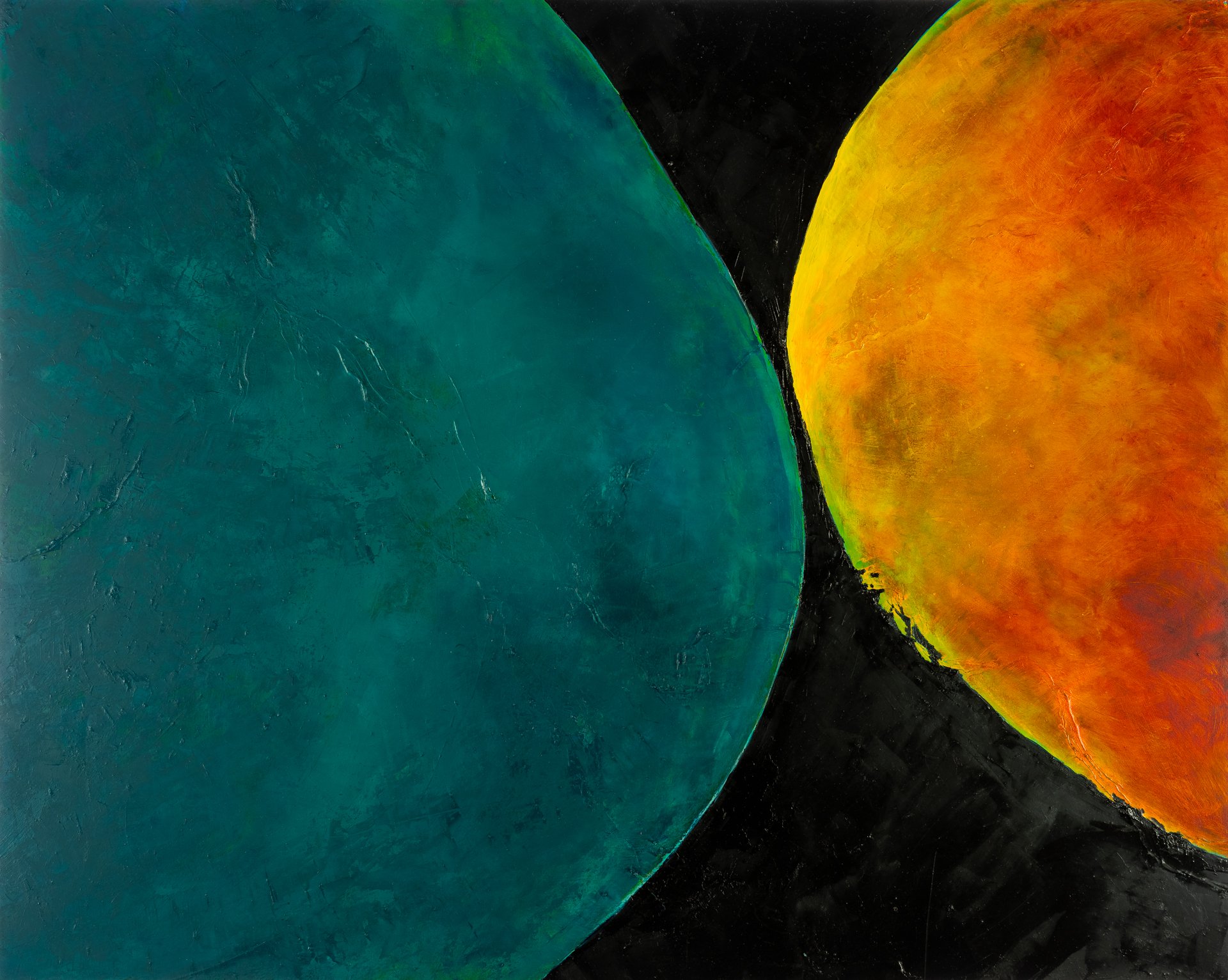 Repel | oil on board | 24 x 30