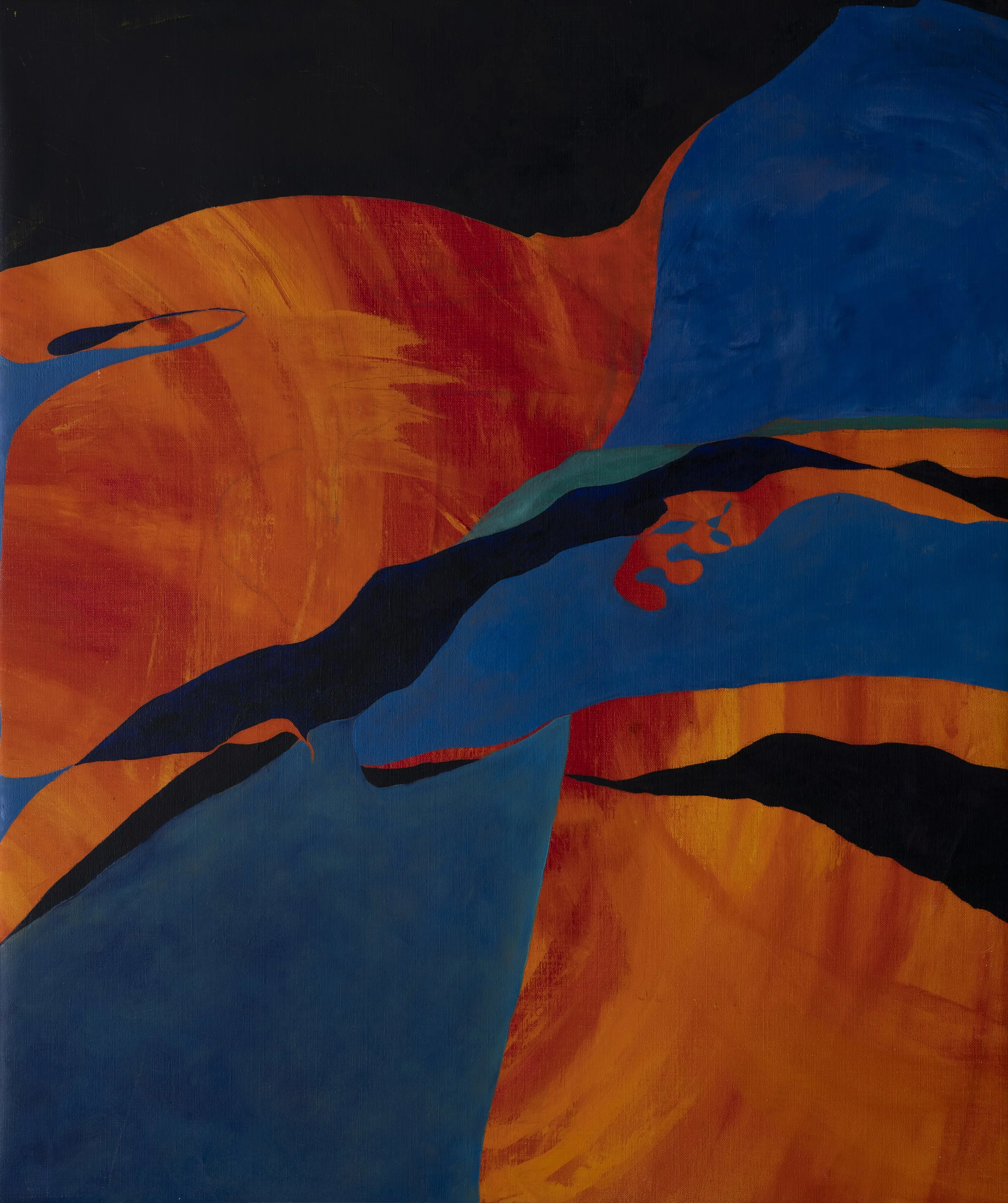 Molten Energy | oil on linen | 38 x 32
