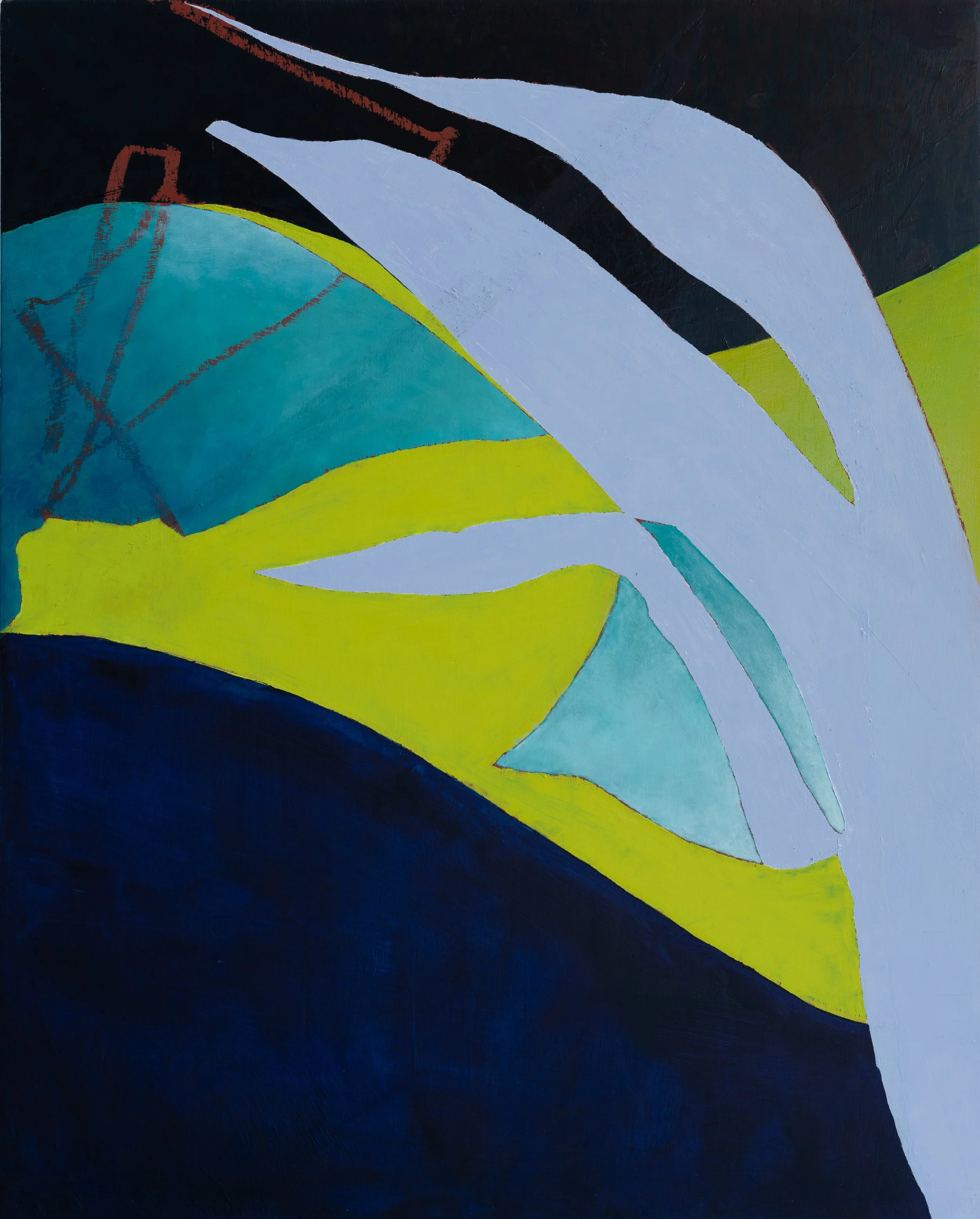 Feeling Invisible | oil on panel | 30 x 24