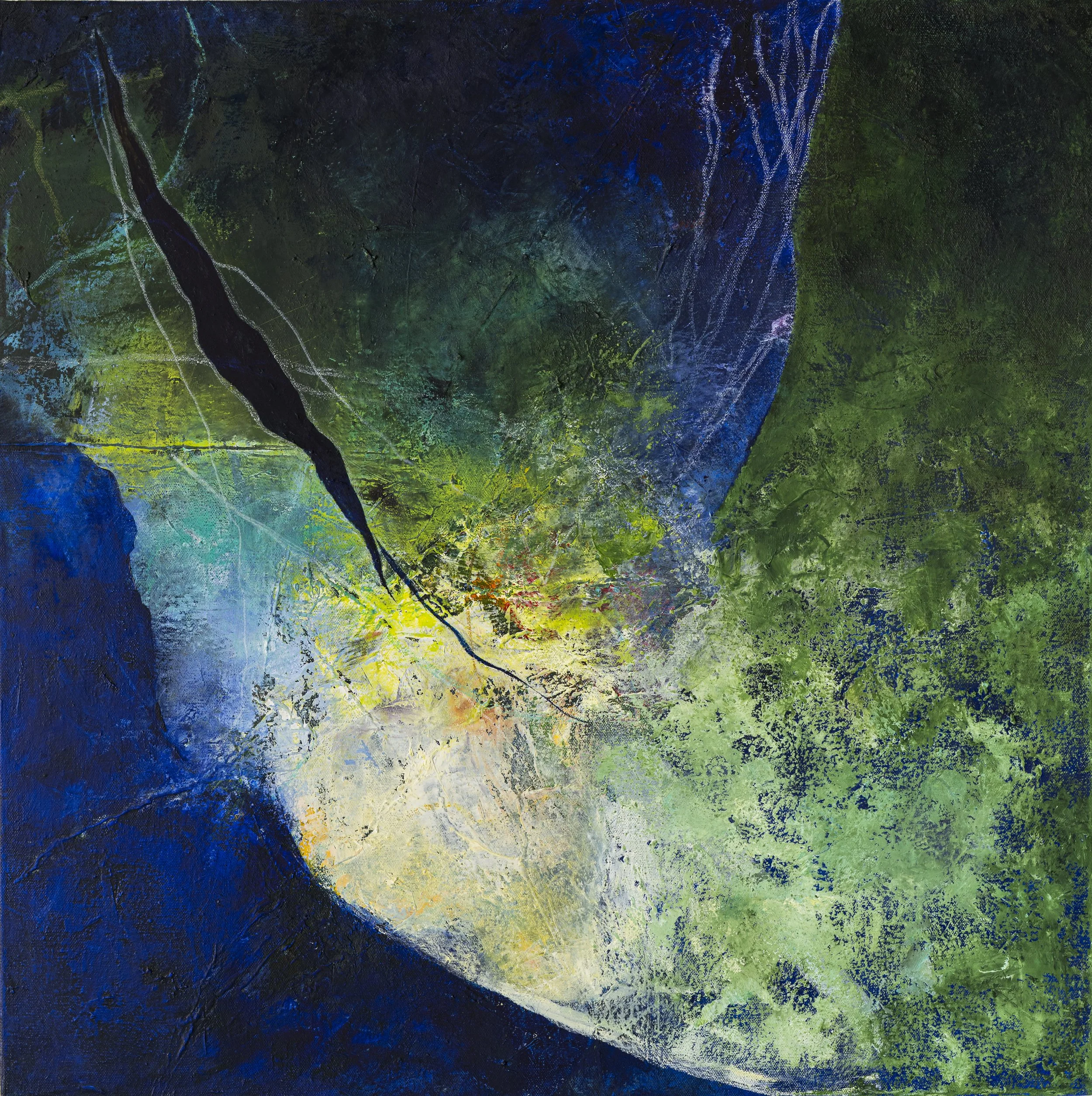 Asymptotic Spaces | Oil on canvas | 24 x 24