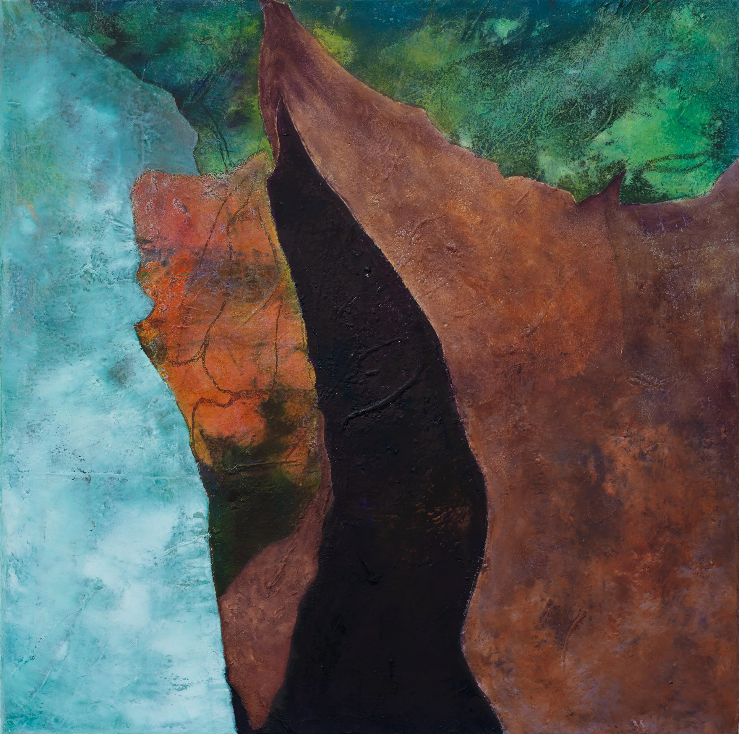 Sign of the Future | oil on canvas | 24 x 24