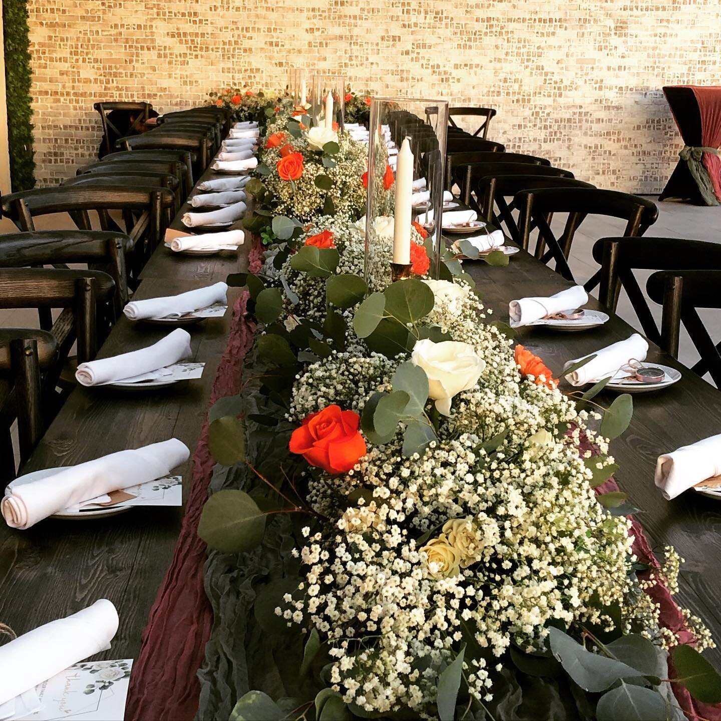 It was a perfect evening, friends and family sitting close, sharing a table and a meal and celebrating the loving of an amazing couple. We cannot wait to host you and and your guests!

#love #engaged #married #weddingvenue #wife #husband #bride #groo