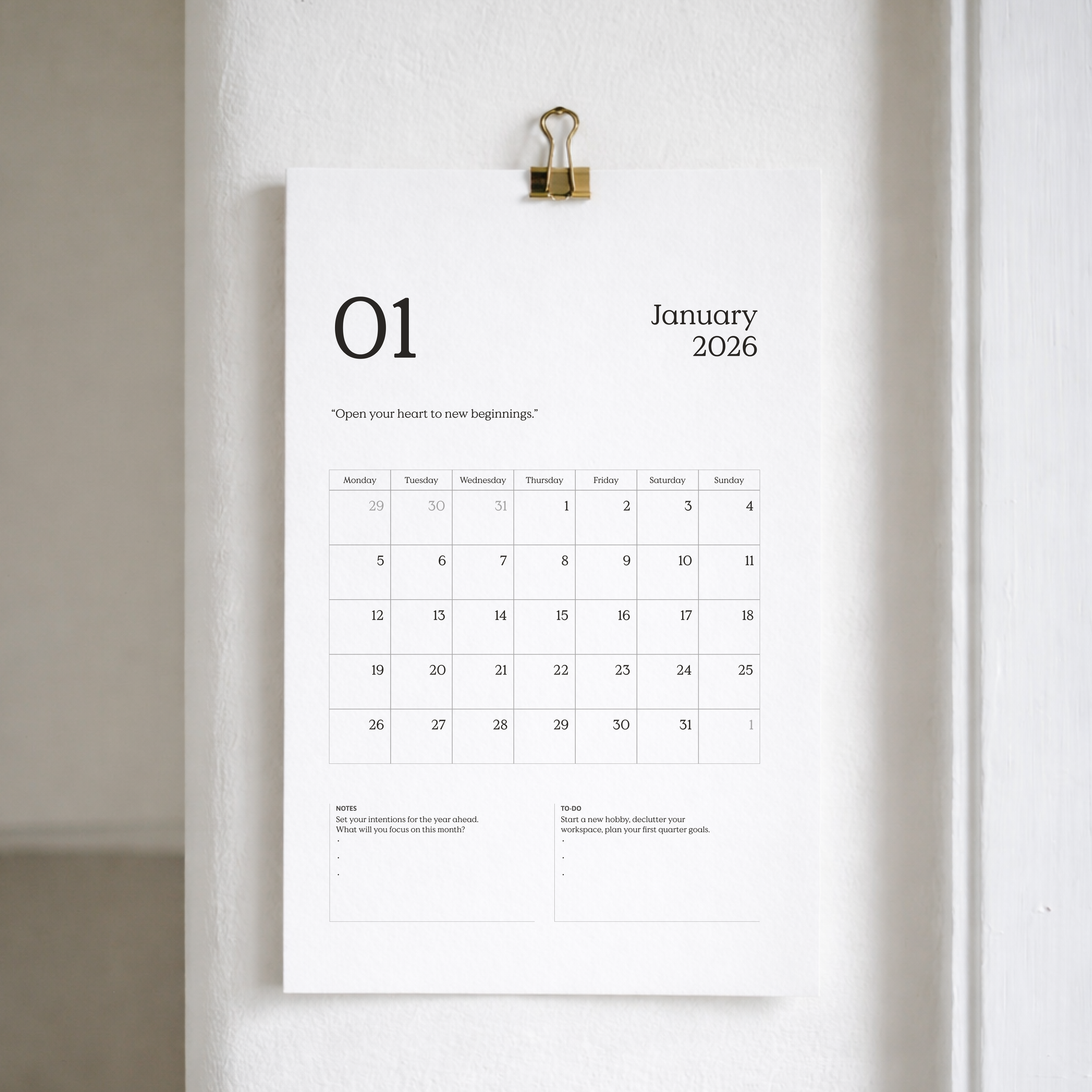 satori 2026 monthly calendar