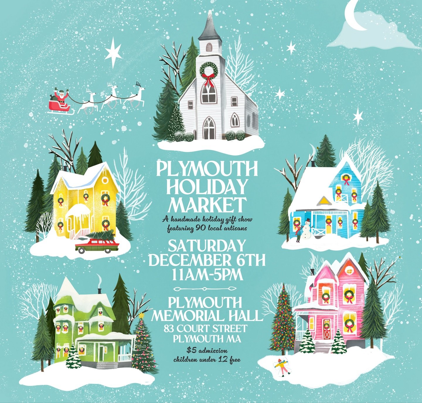 Markets coming in hot for December ❄️ First up is my first time at the NEOM Plymouth Holiday Market!  On 12/6 At the Plymouth Memorial Hall from 11-5pm! 

@neopenmarkets
@plymouthmemorialhall

#PlymouthHolidayMarket
#PlymouthMA
#HolidayMarketMA
#NewE