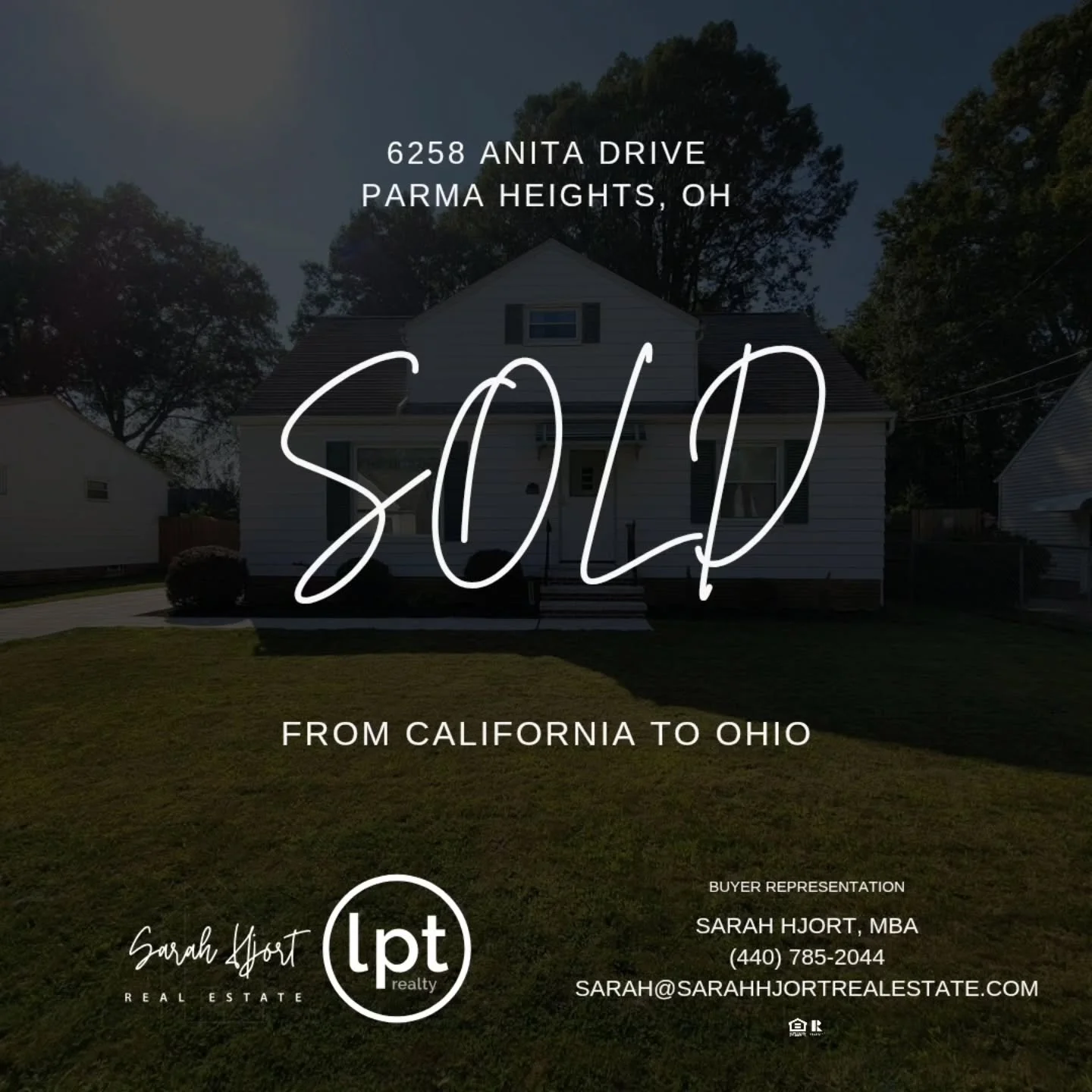 This one was extra special!

A wonderful buyer relocating from California to Ohio, matched with me through a trusted and collaborative referral partner who chose me to assist his client.

Buying sight unseen isn&rsquo;t easy, but with trust, teamwork