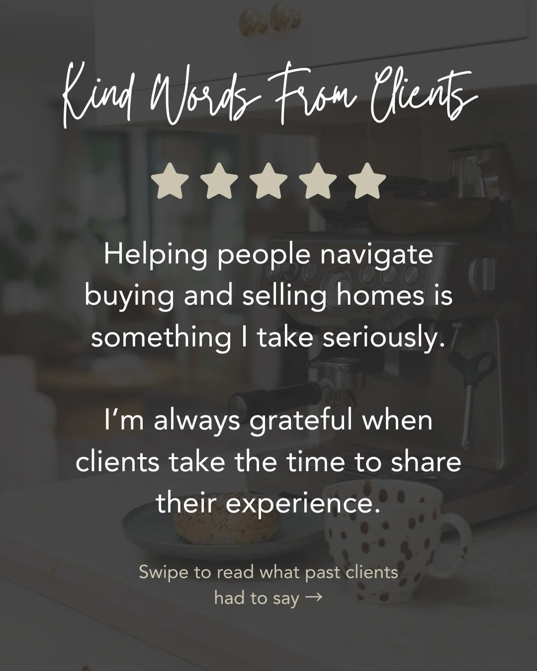 Over the years, I&rsquo;ve had the chance to work with some really great people while helping them buy or sell their home.

Every situation is different. Some people were buying their first home, some were selling and moving out of state and some wer