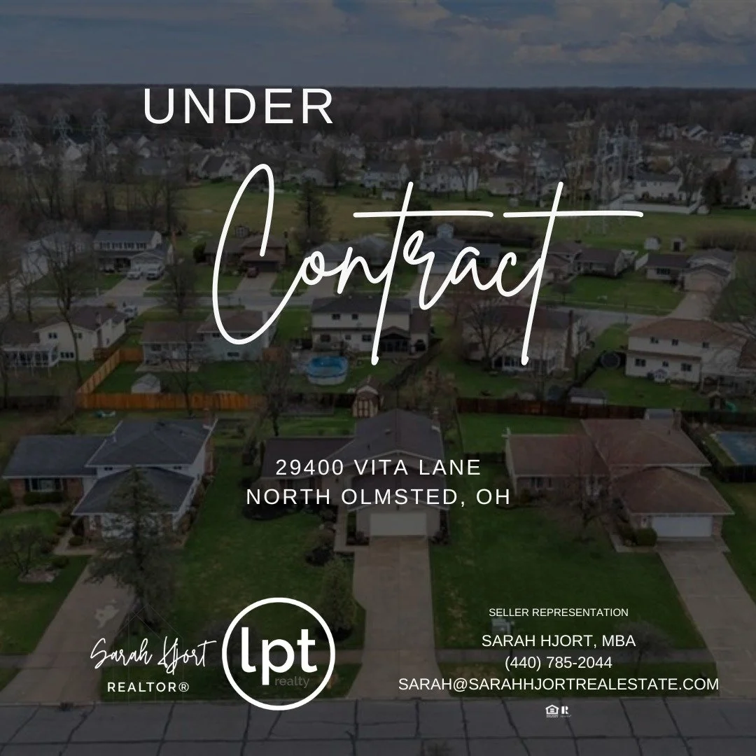 Real estate doesn't really take holidays. We had showings through Easter weekend and got to an accepted offer.

#undercontract #yourrealtorforlife #yourstorybeginshere #homeownership #homesellers #northolmsted #northolmstedohio #cuyahogacounty #north