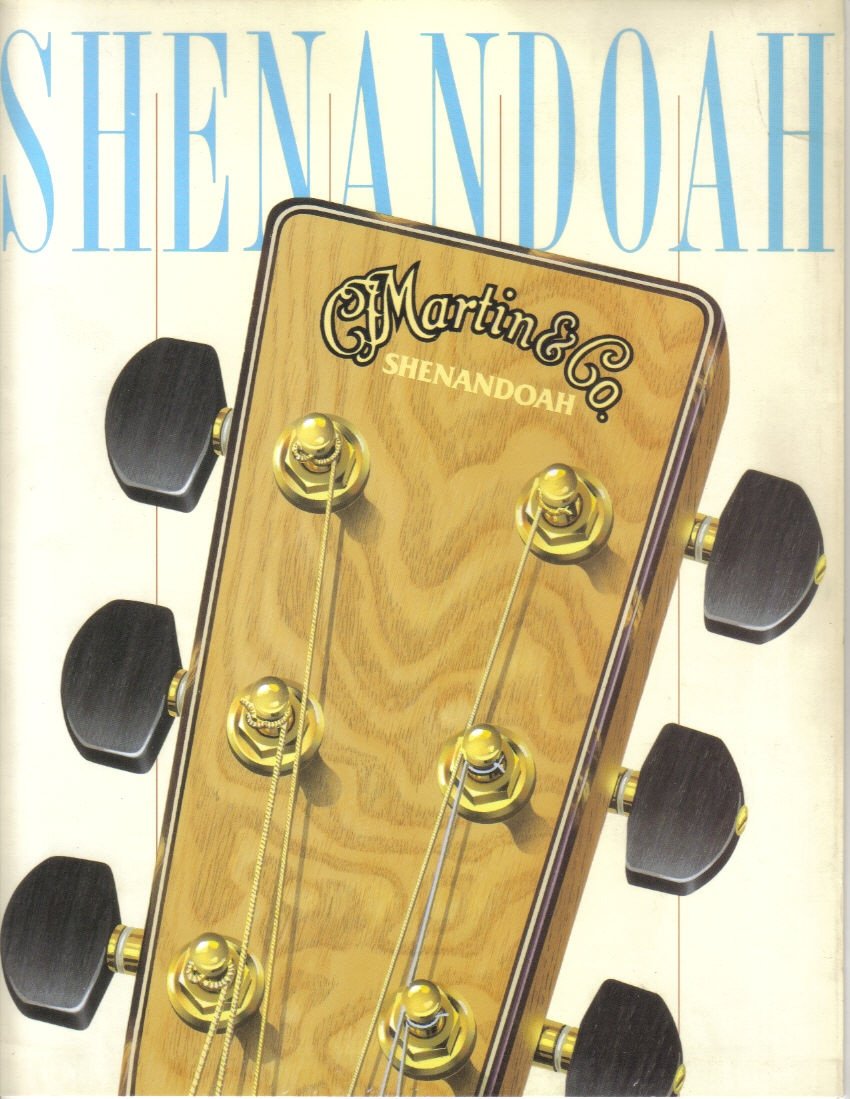 Shenandoah Guitars Catalogs and Advertising — Martin Shenandoah Guitars