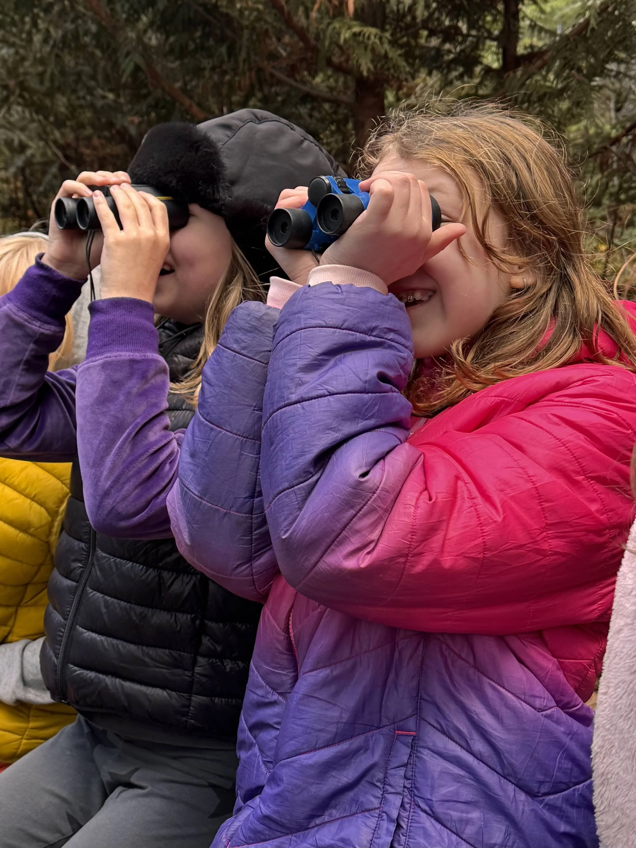 A Flock of Young Birders