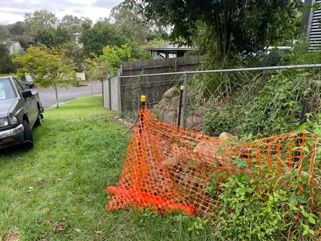 Locust Street, The Gap (before)