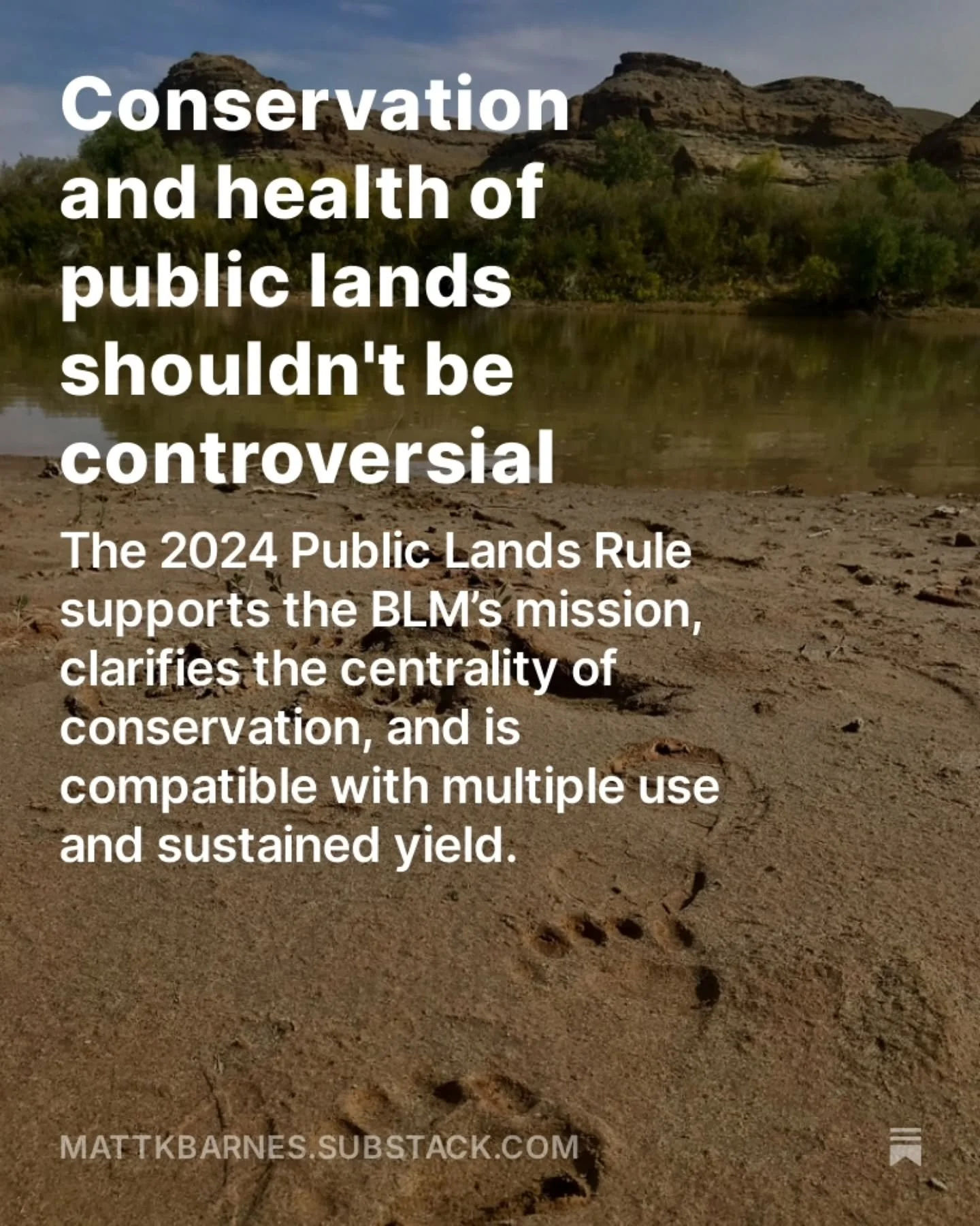 The Bureau of Land Management&rsquo;s 2024 Public Lands Rule on&nbsp;Conservation and Landscape Health, now&nbsp;proposed for recission, is a small, important, and oddly controversial step in implementing the agency&rsquo;s mission under the Federal 