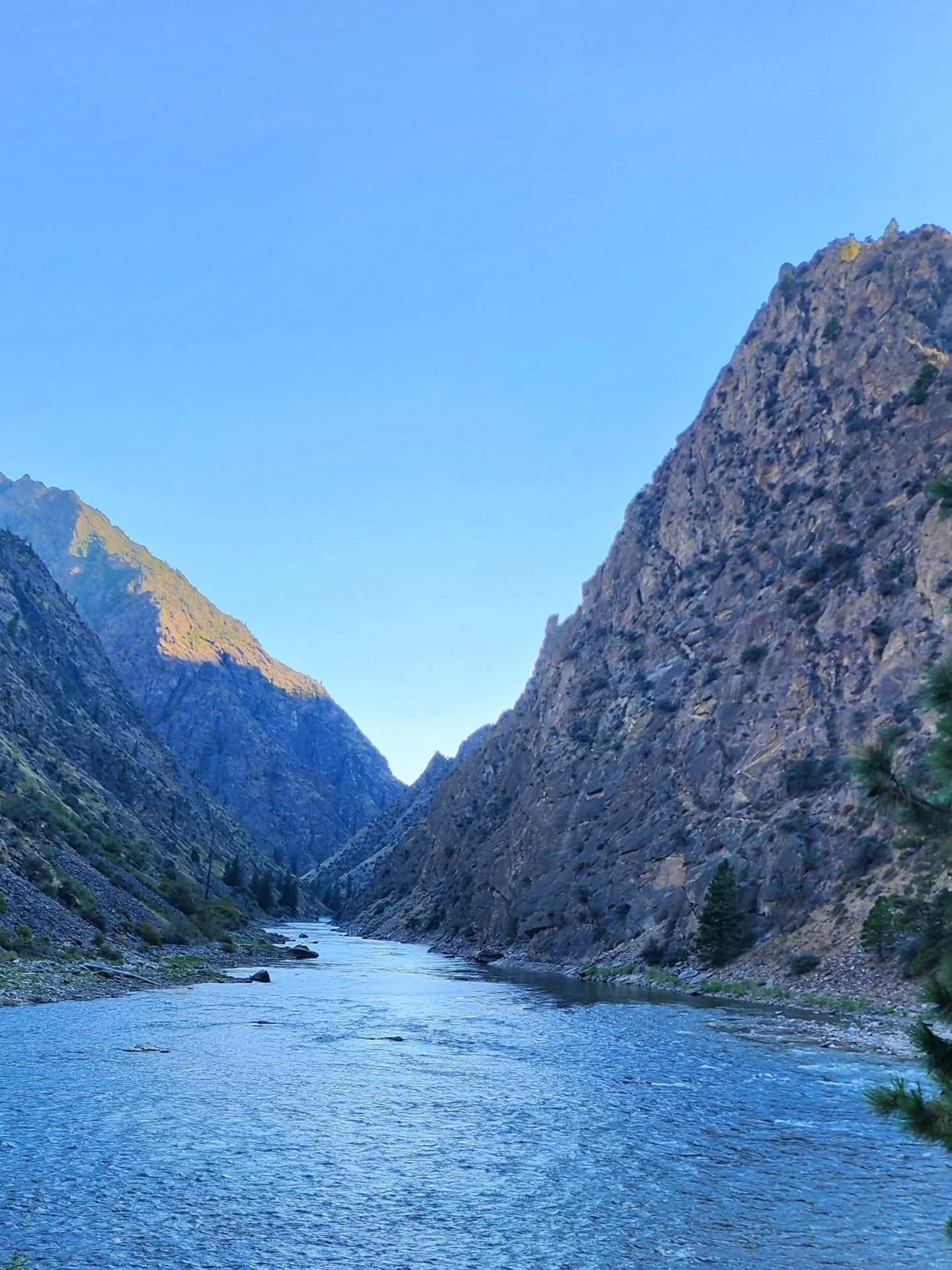 The largest roadless area in the contiguous US is the Frank Church - River of No Return Wilderness Area and surrounding roadless areas on four national forests. It also contains a Wild and Scenic River. Here's a few photos from a recent 93-mile river