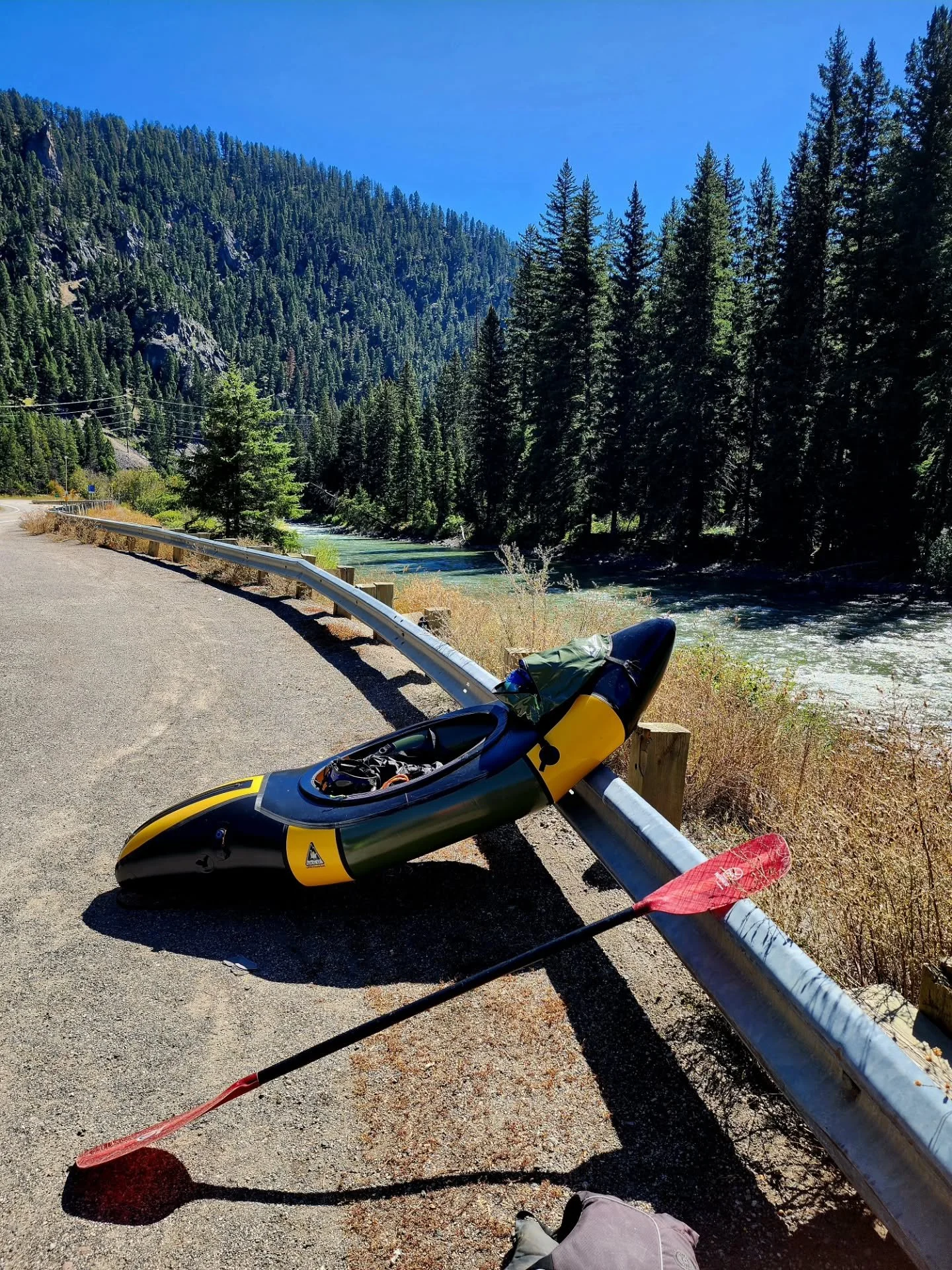 I had an all-too-short visit to some of my old stomping grounds in southwest Montana, including seeing some old friends, paddling the Mad Mile through the Gallatin Canyon (1-3), a tour of the Madison Valley (4-7), and getting in some target practice 