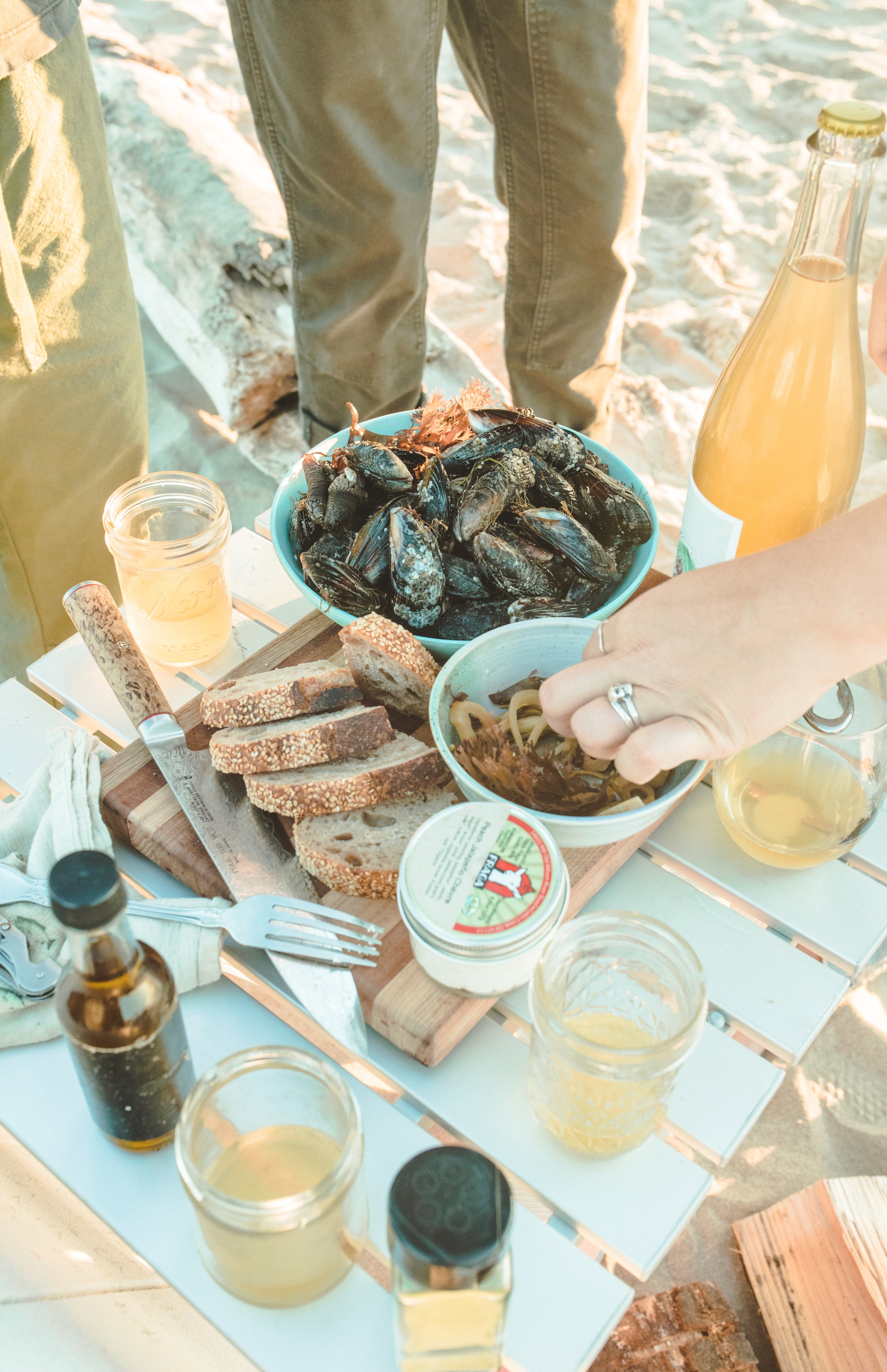 Foraging Campout Cape Lookout