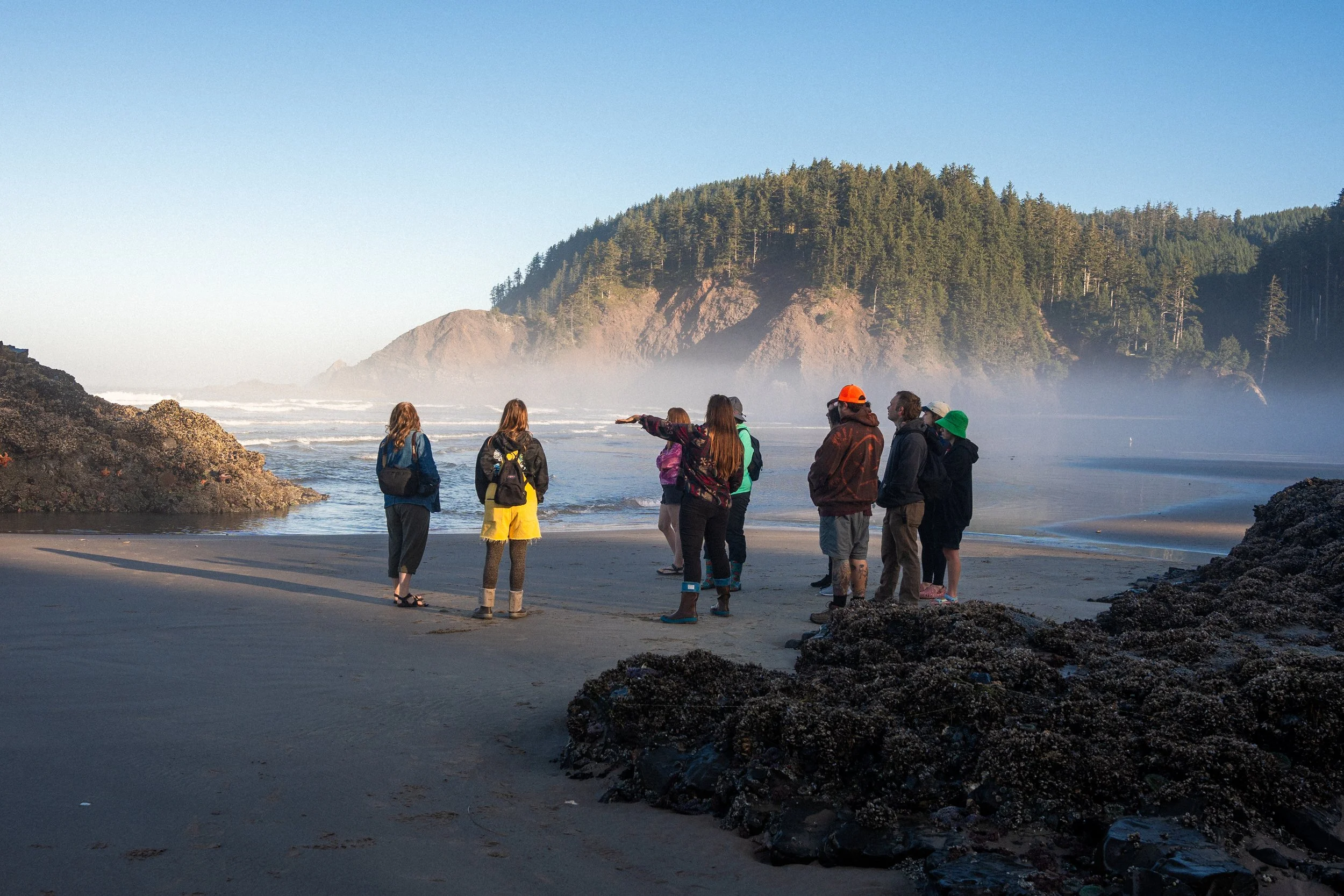 Tide-pooling in Cannon Beach (-0.43 tide)