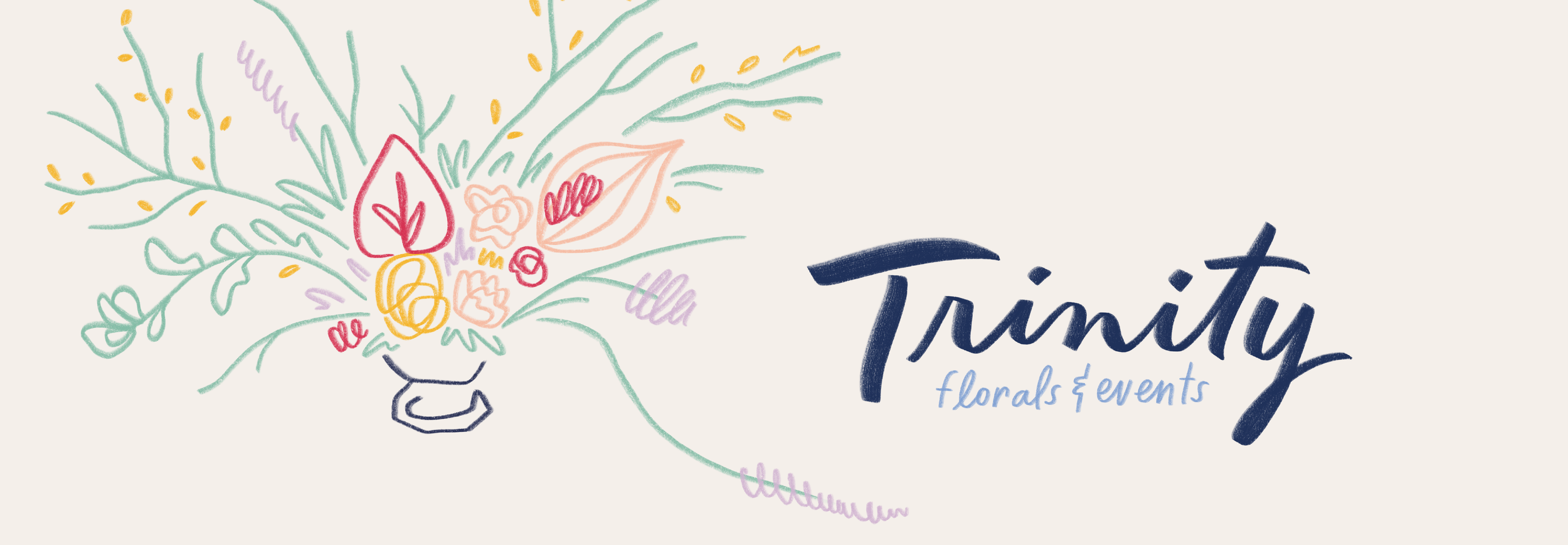Trinity Florals & Events Branding