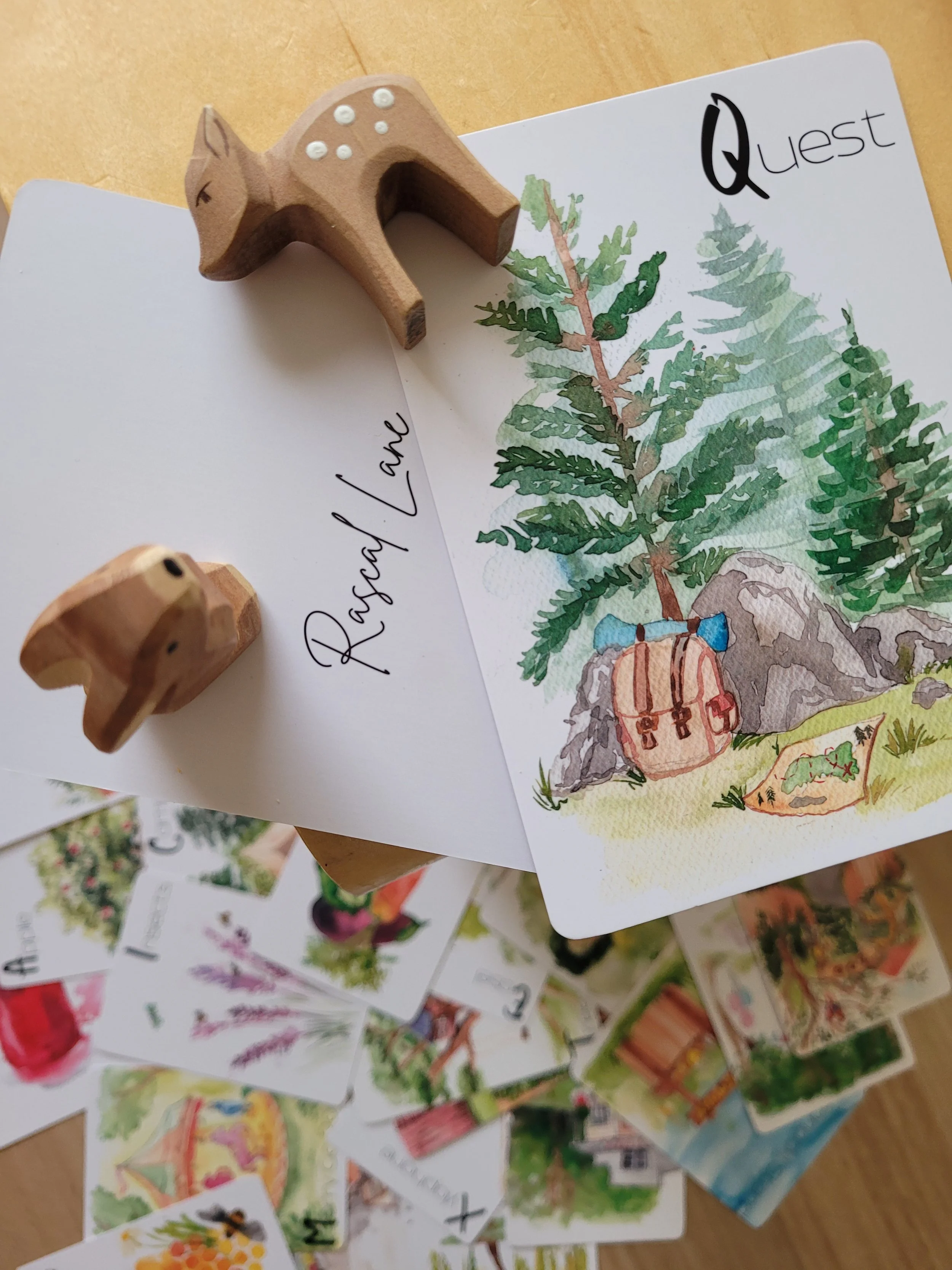 homeschooling alphabet cards