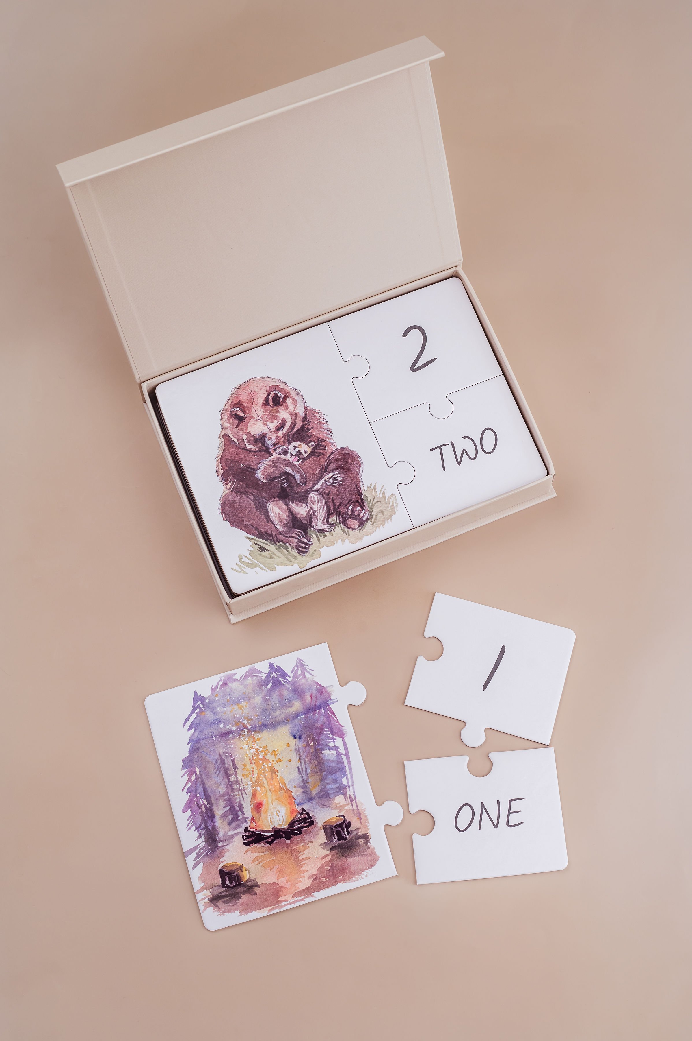 1-10 Woodland Puzzle