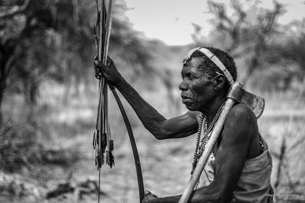 "Proud Elder"  Hadzabe Print Series