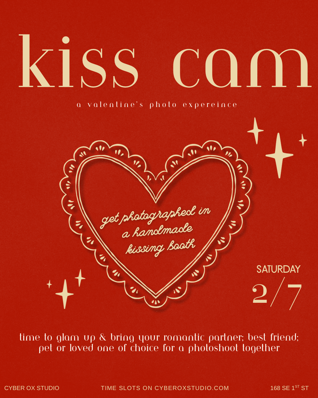 KISS CAM: A VALENTINE’S PHOTO EXPERIENCE 