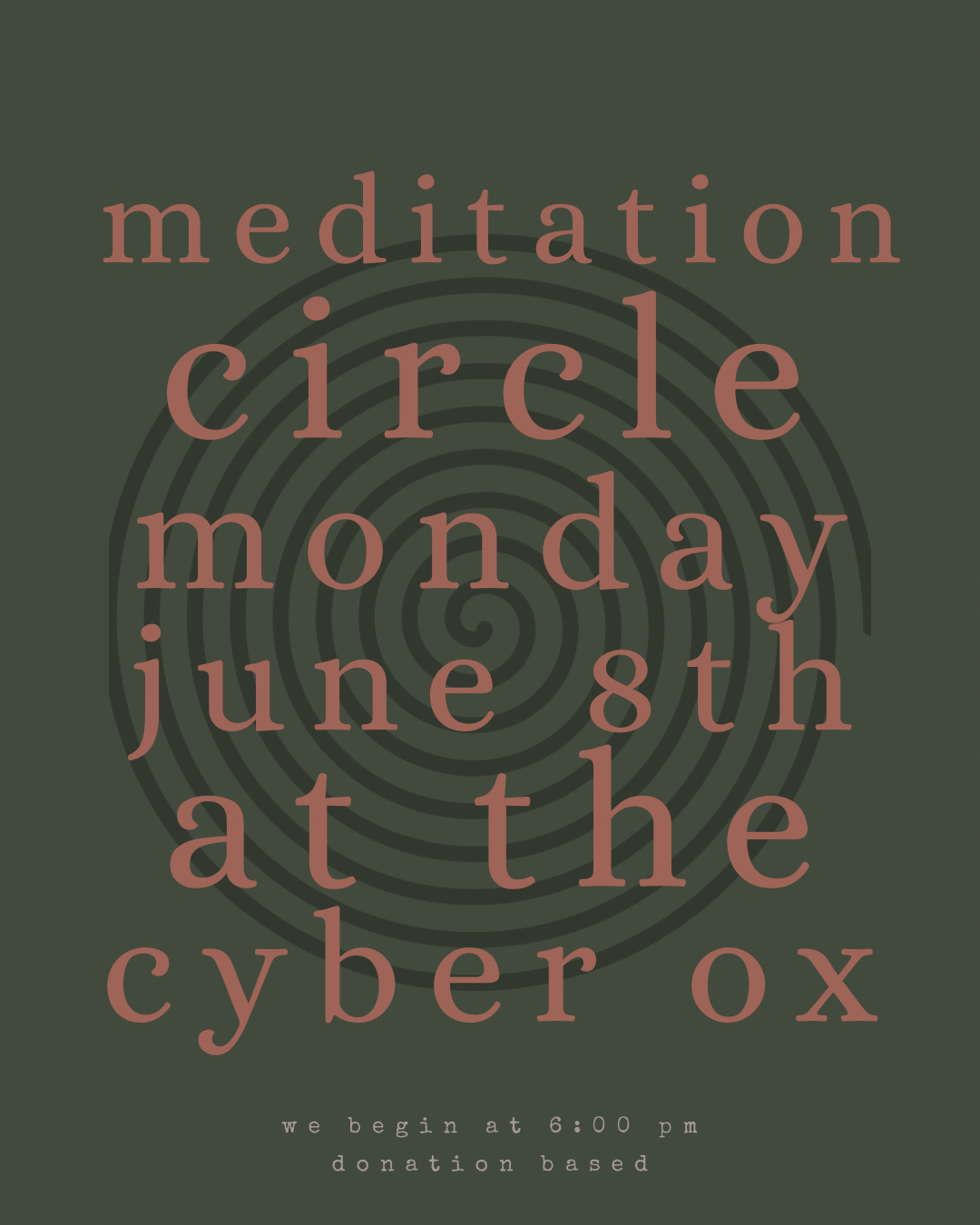 MEDITATION CIRCLE