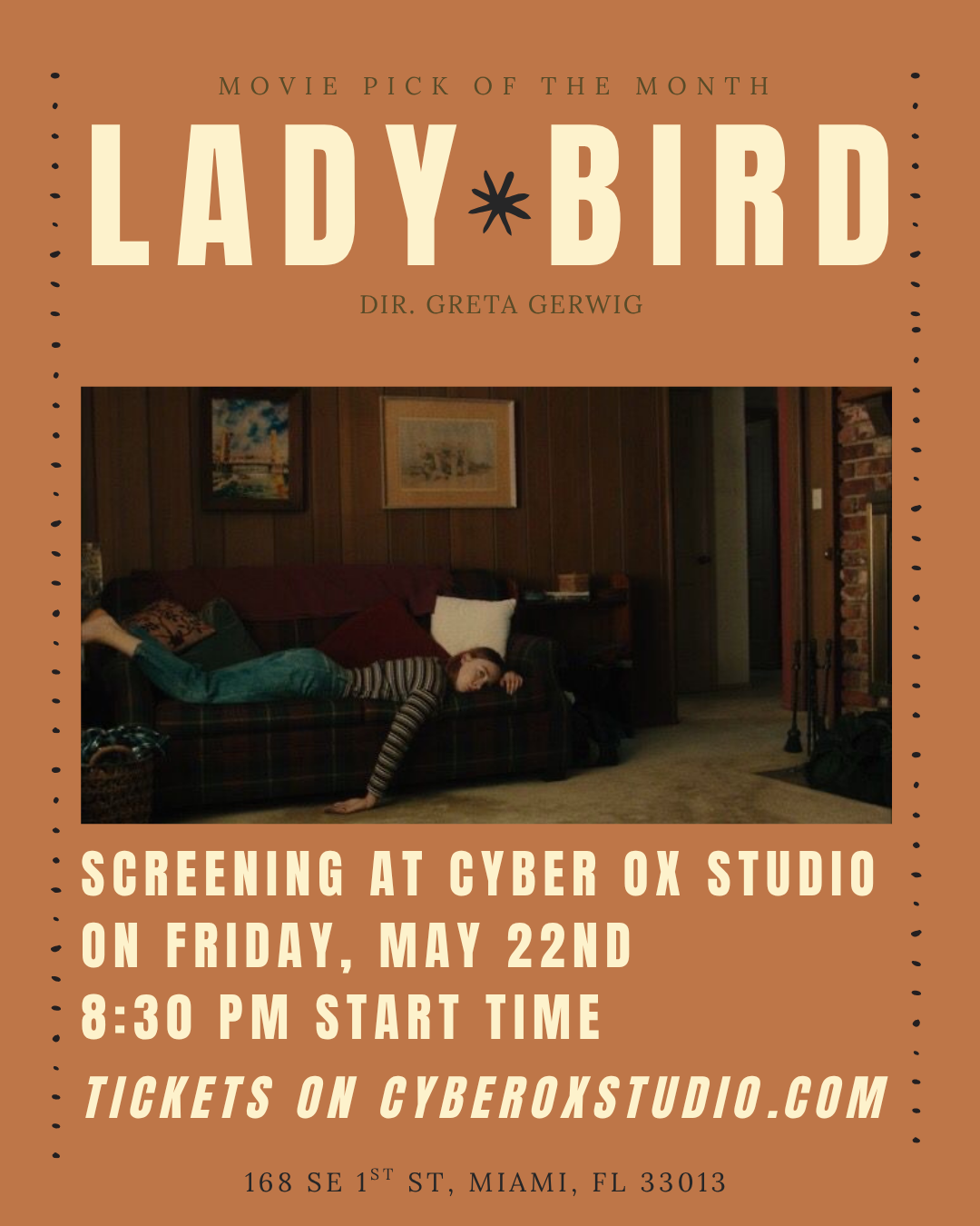 MOVIE NIGHT: LADY BIRD