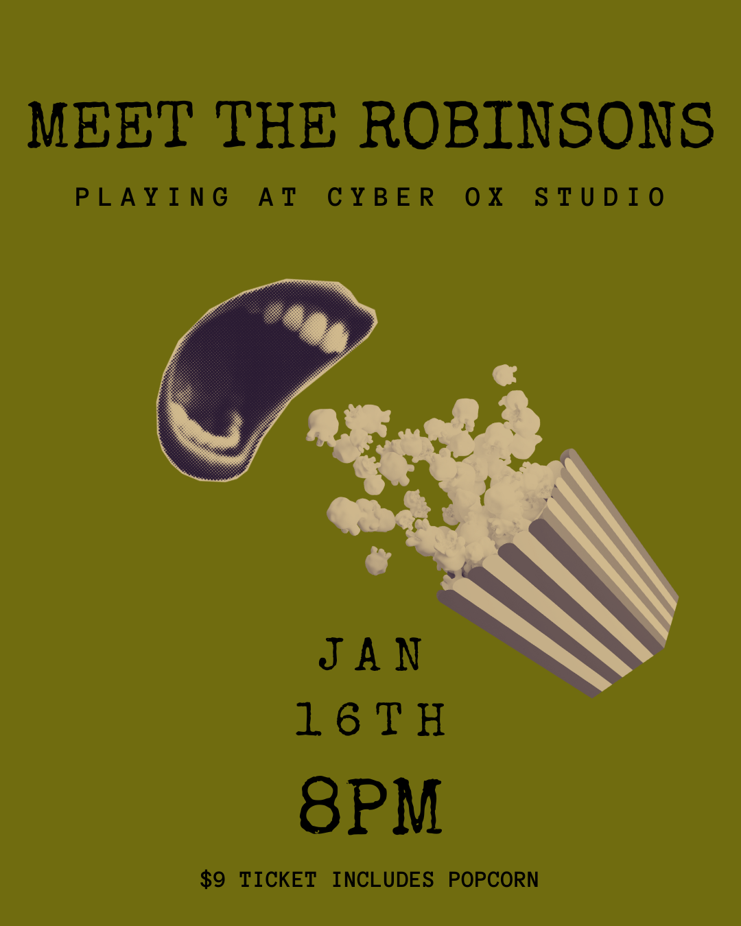 MEET THE ROBINSONS AT THE CYBER OX