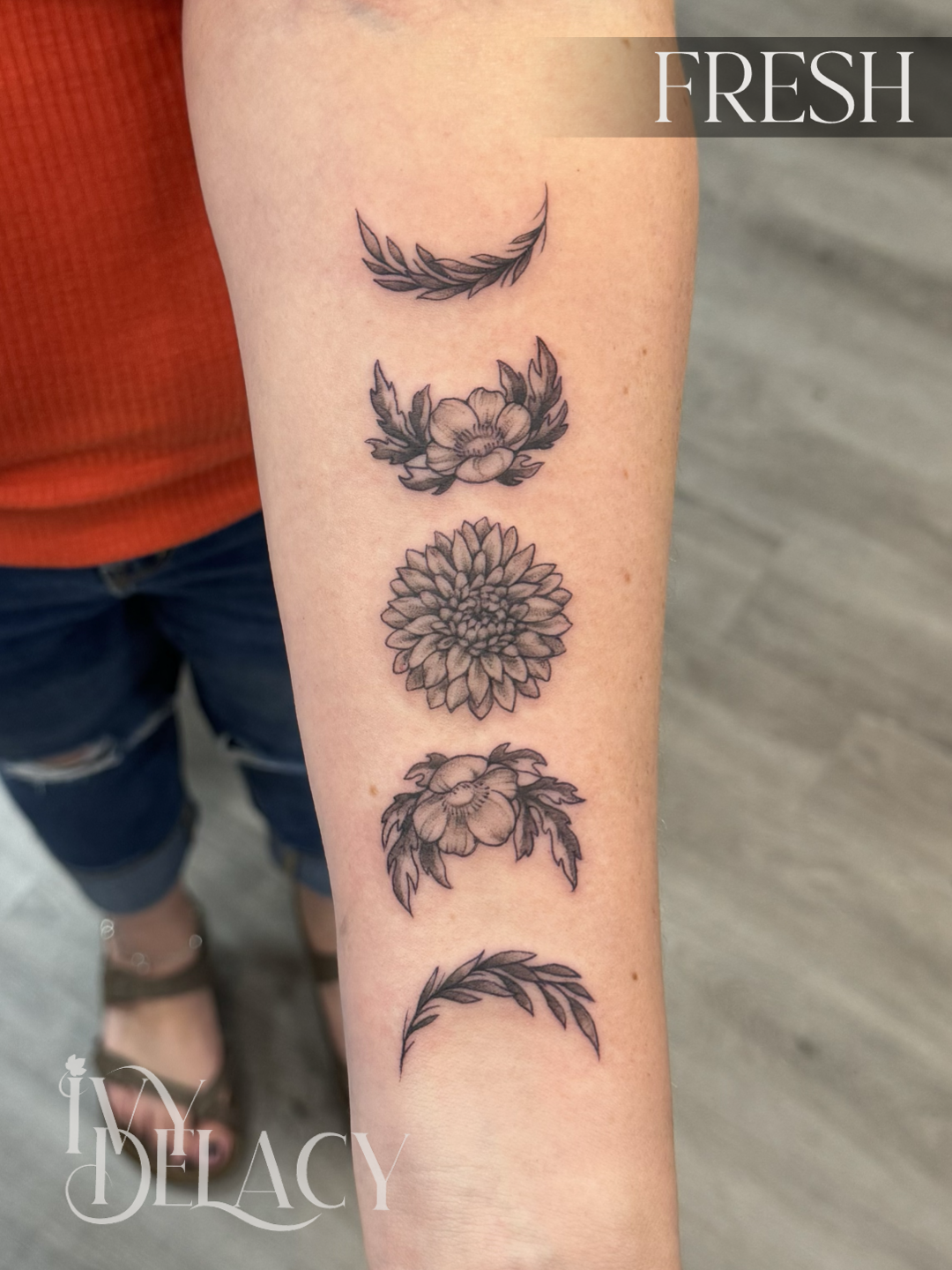 Floral Moon Phases