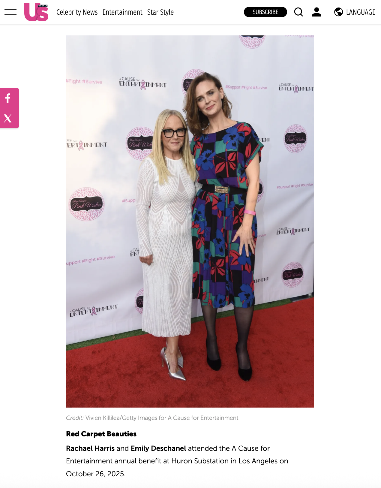 US Weekly Magazine Feature