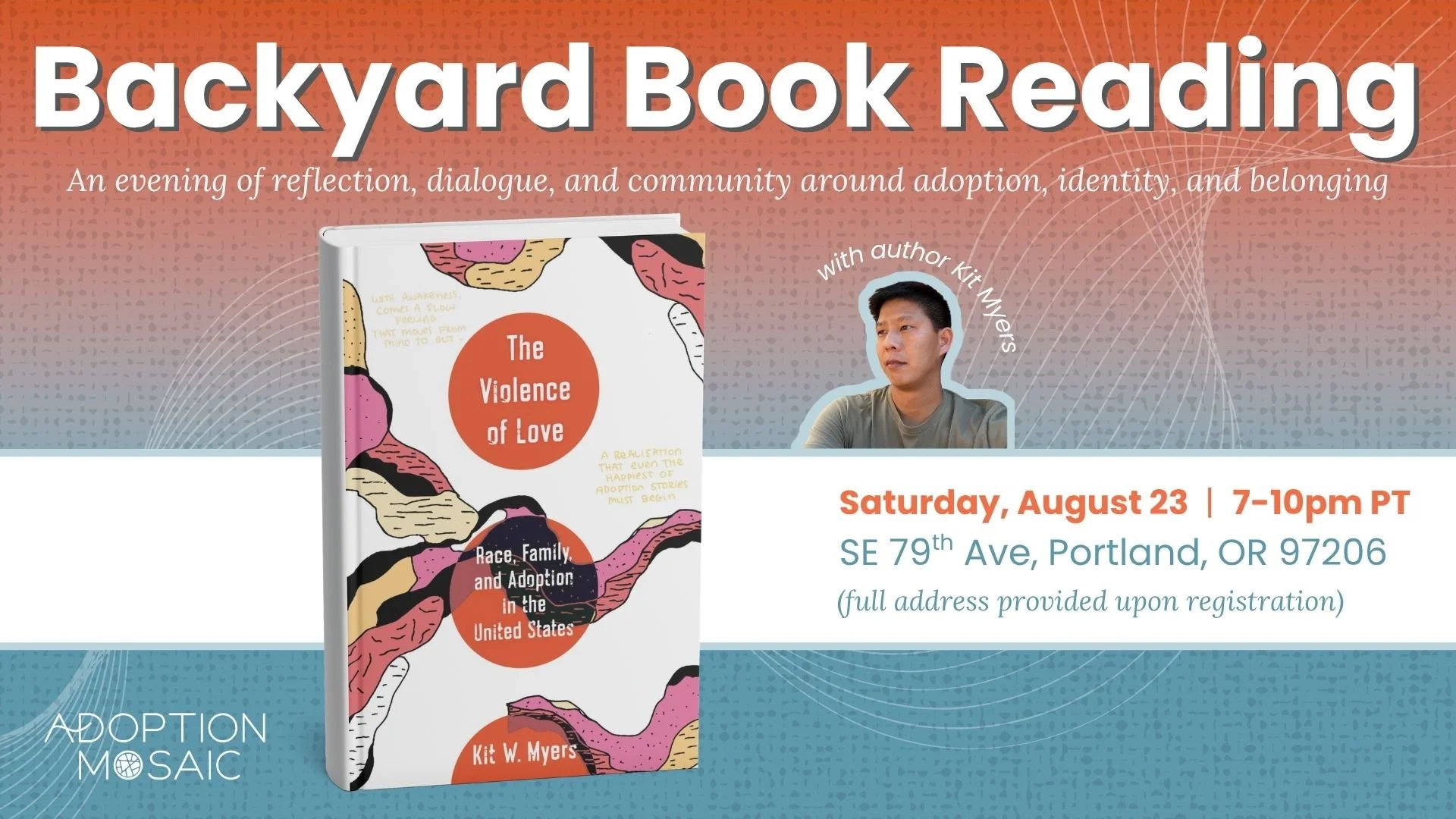 Backyard Book Reading with Kit Myers