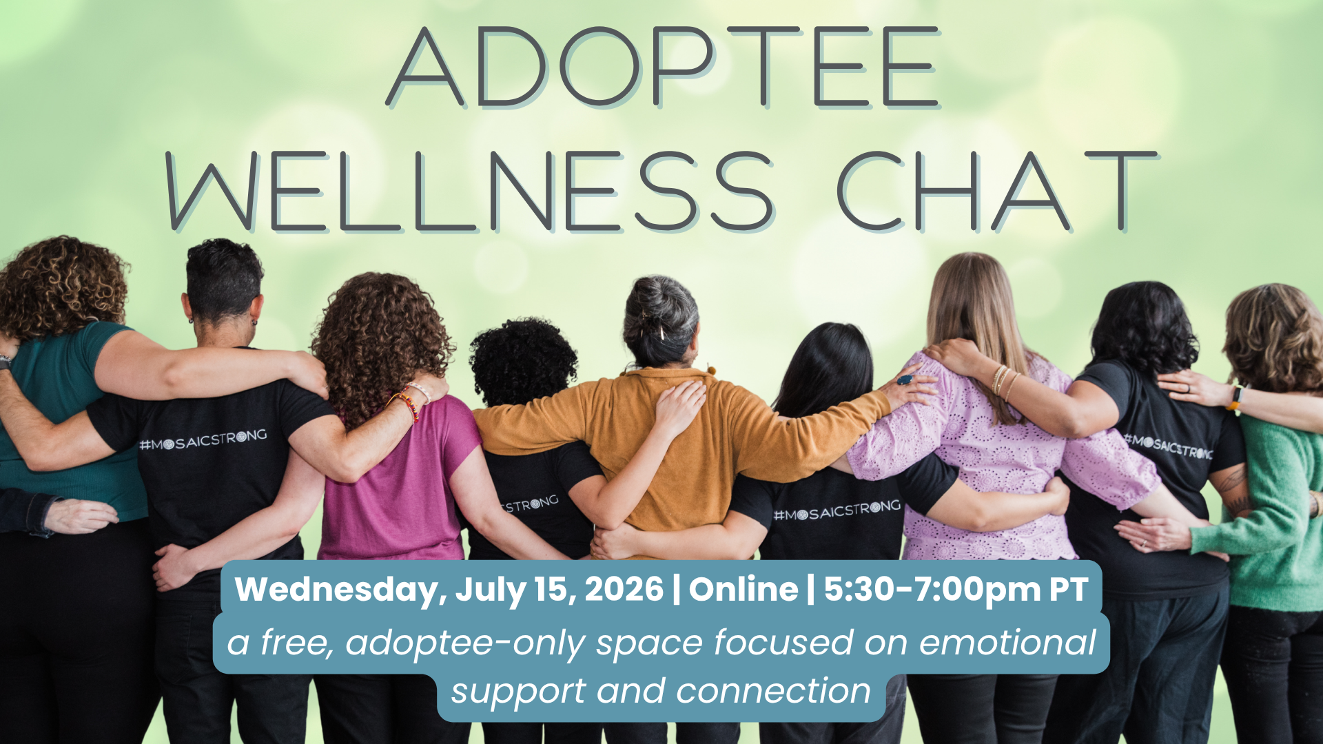 Adoptee Wellness Chat