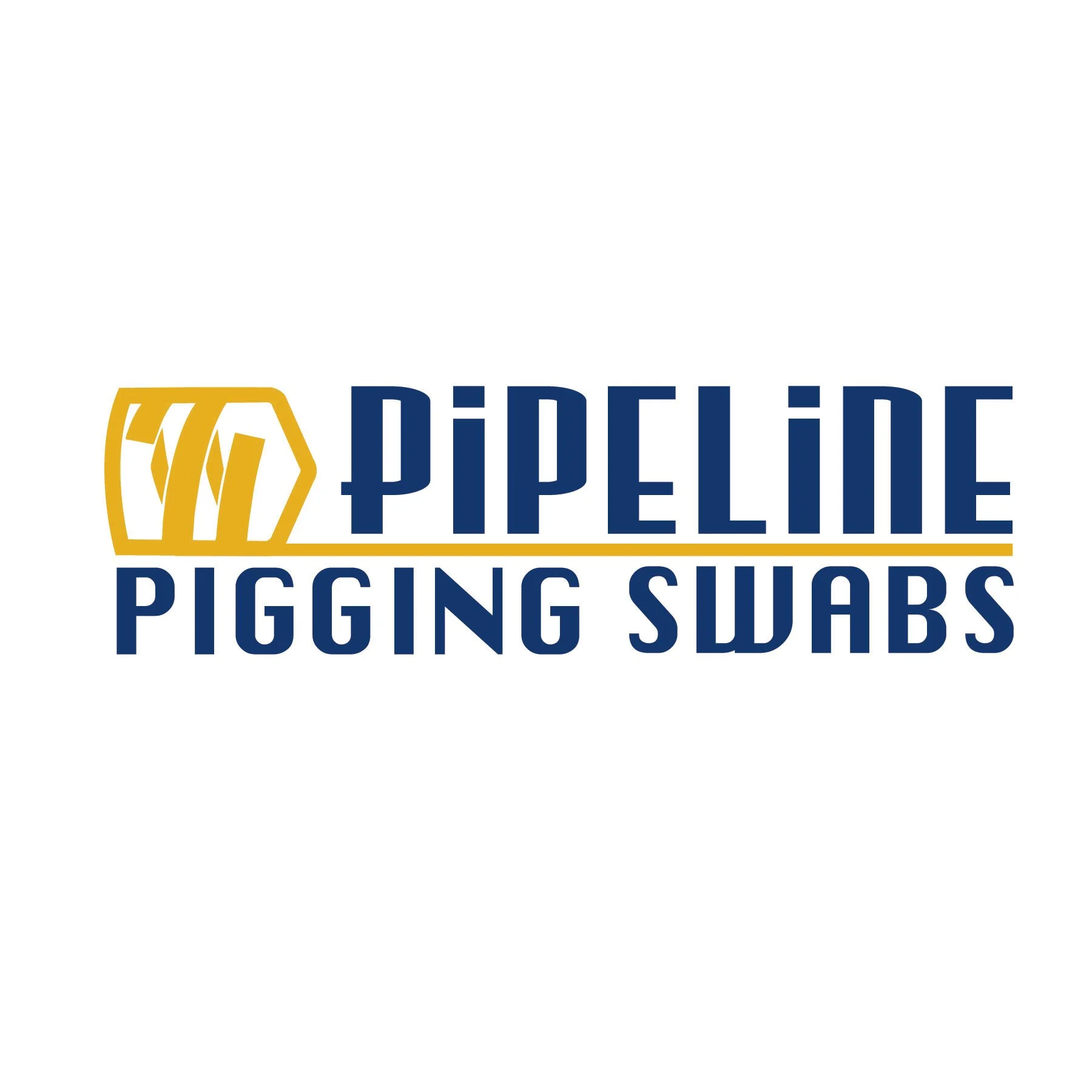 Logos of pipeline pigging swabs on a white background.