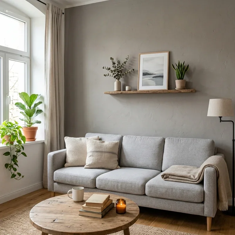 Gray Wall Living Room Ideas