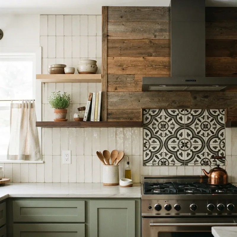 Modern Farmhouse Kitchen Backsplash Ideas