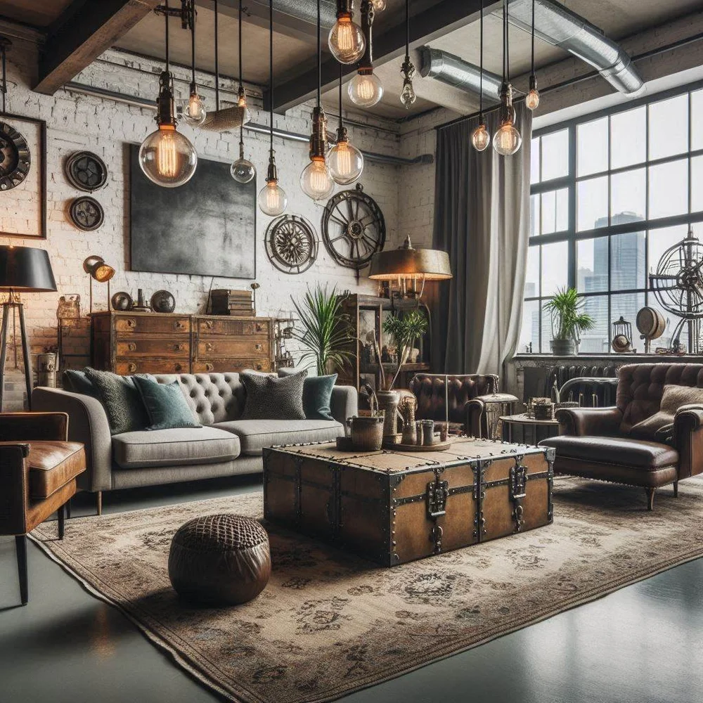 Image showcasing Industrial Chic: Embrace Raw Aesthetics in Your Home Design | The ...