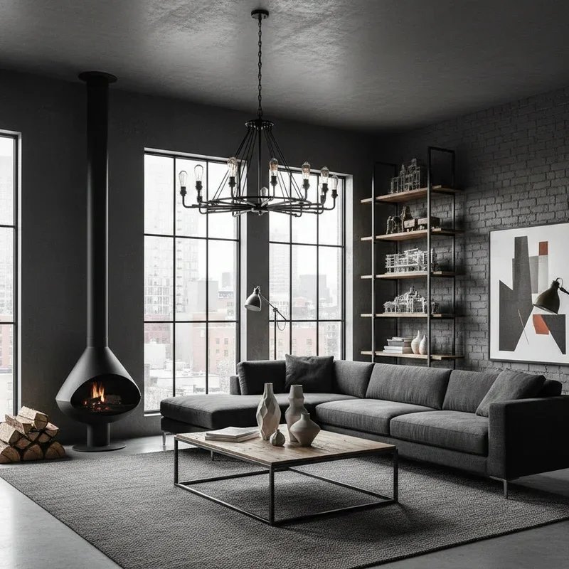 Dark Gray Living Room Ideas