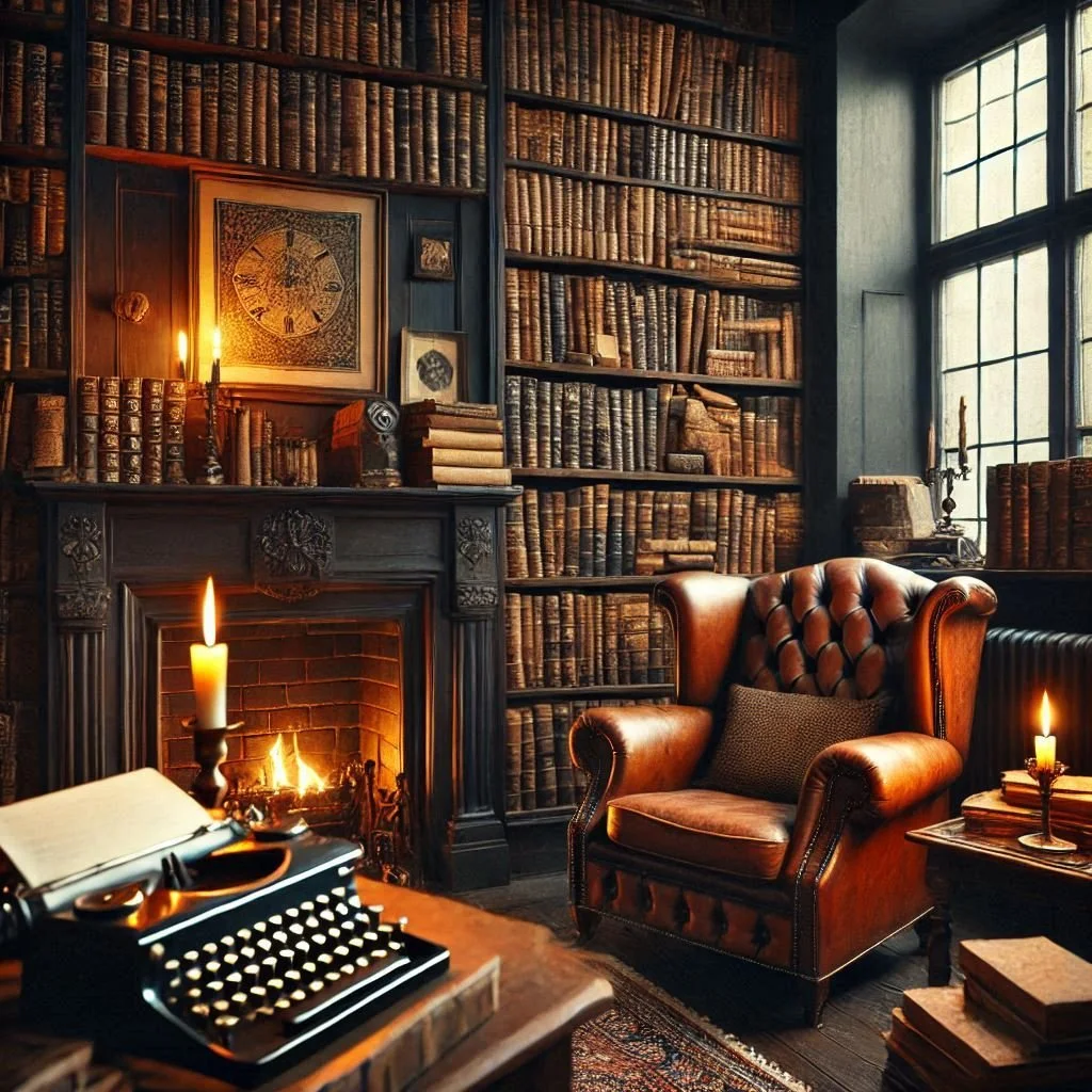 Dark Academia Room