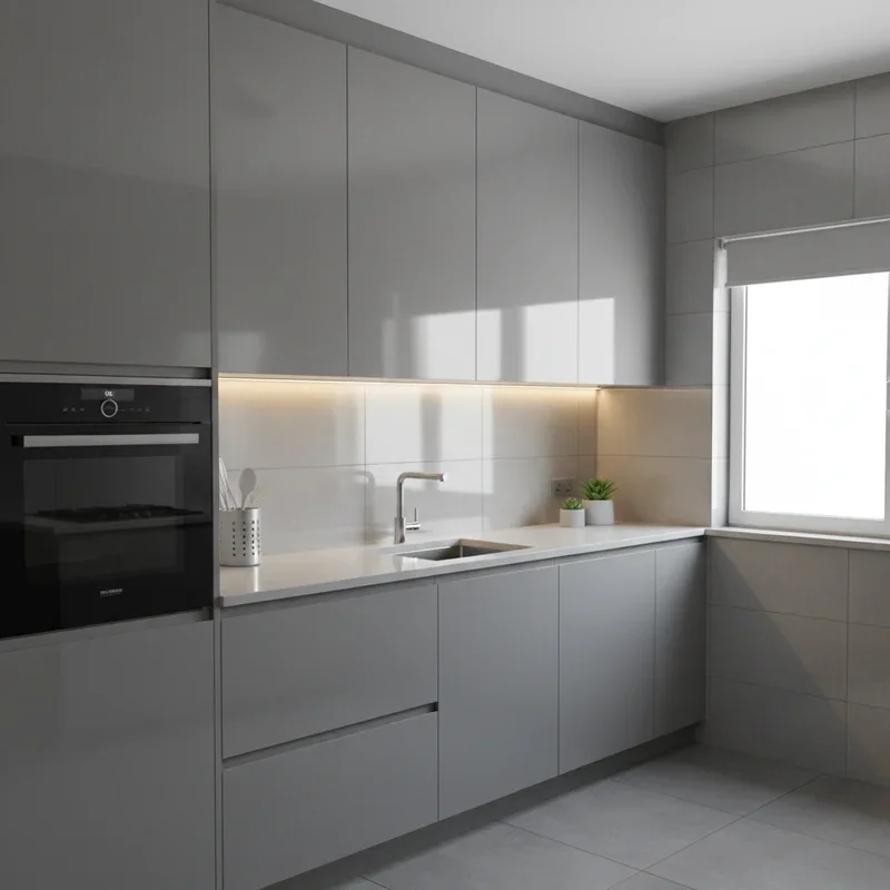 Small Grey Kitchen Ideas