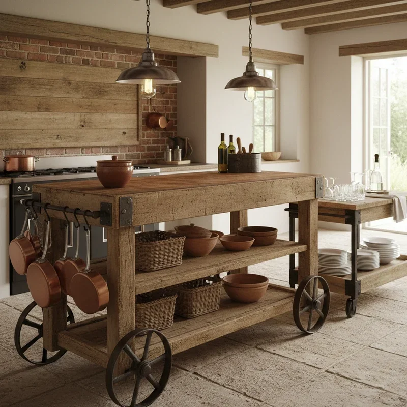 Rustic Kitchen Island Ideas