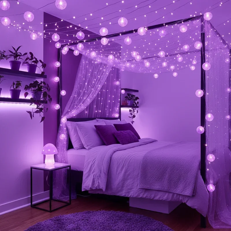 Cute Purple Room Ideas