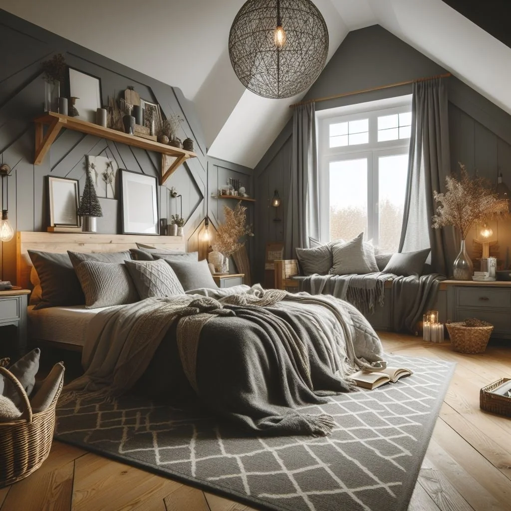 15 Cozy Grey Bedroom Decor Ideas for Tranquil Retreats
