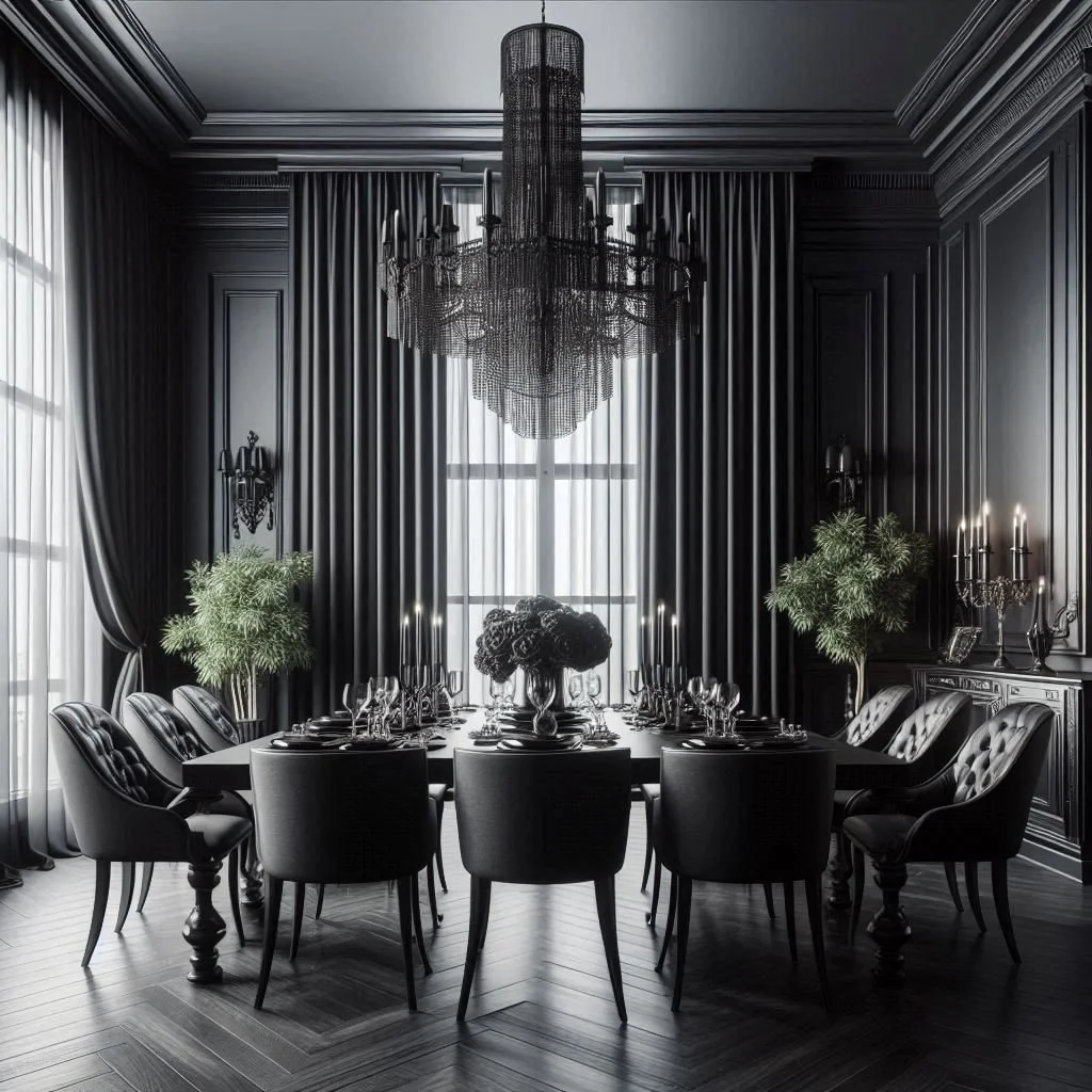 15 Stylish Black Dining Room Ideas for Elegance